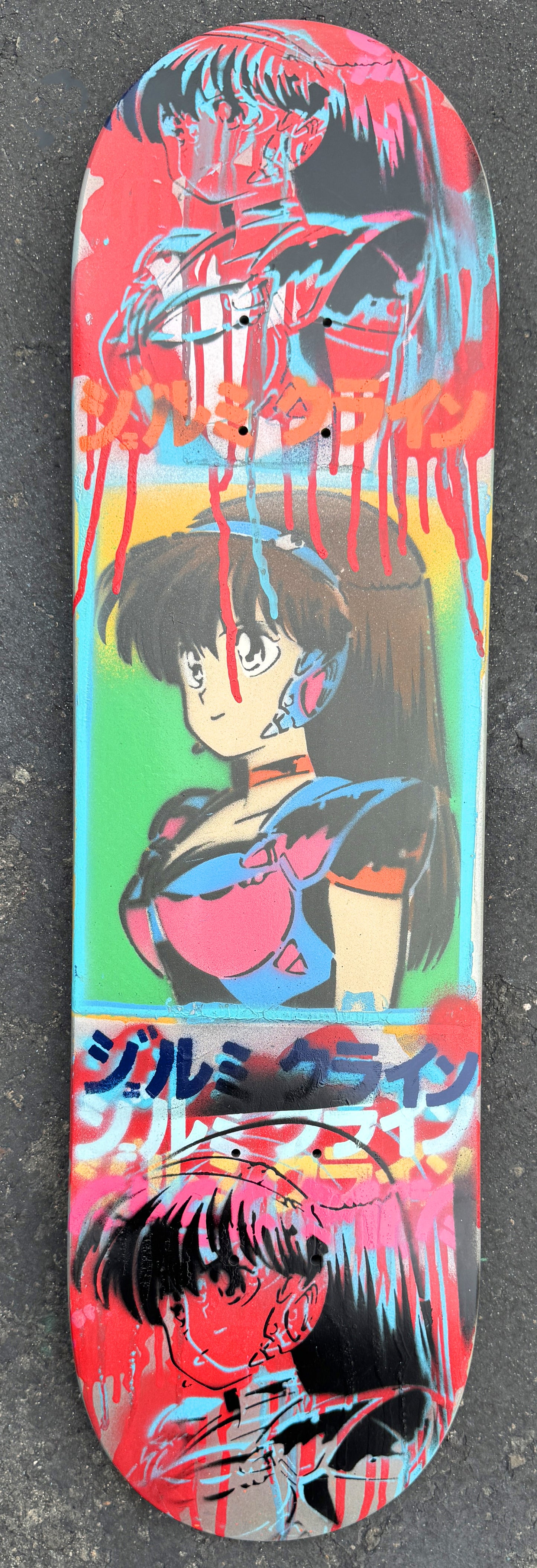 1 of 1 dream girl hand painted #24