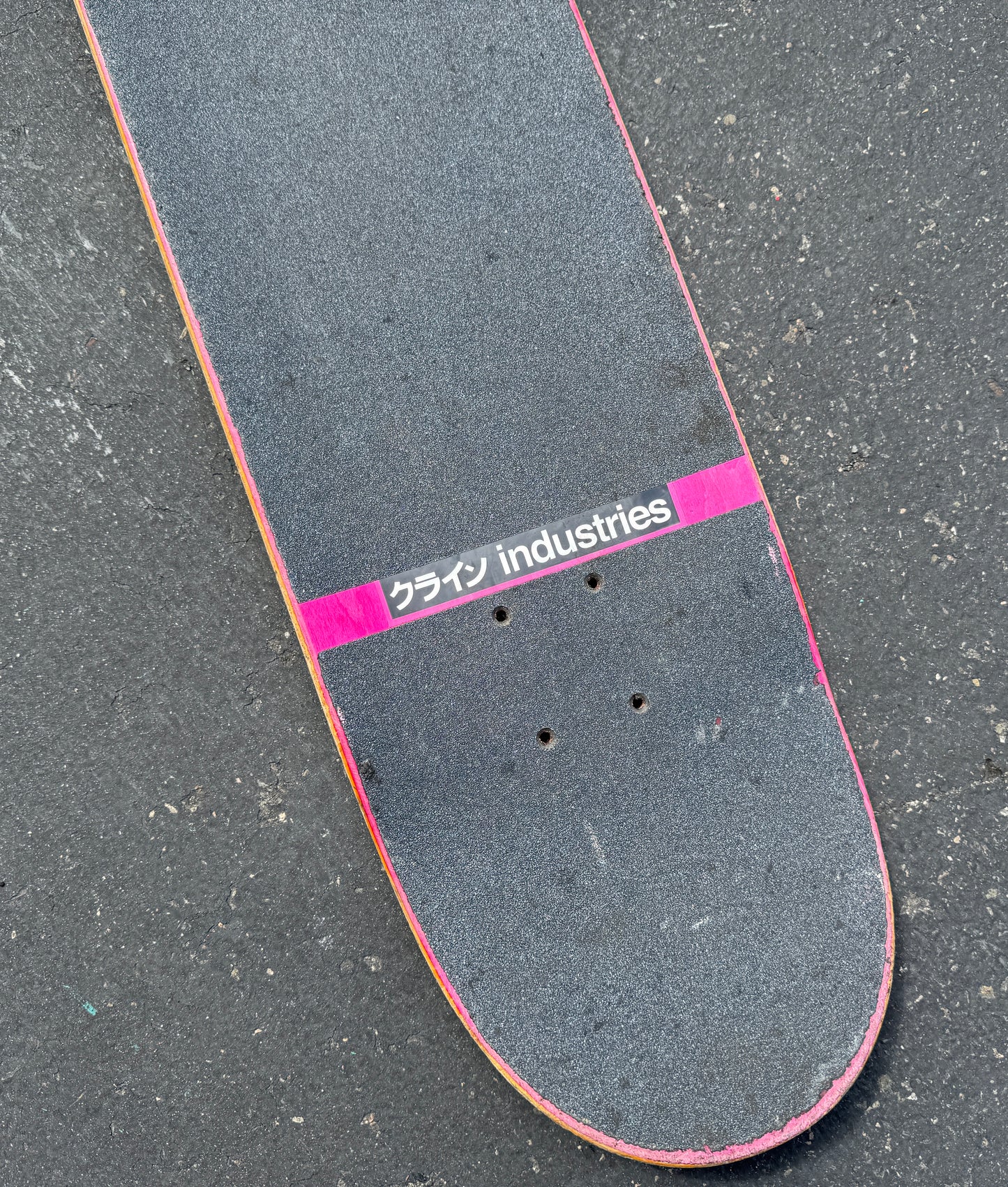 klein personal rider board #21 - 8.25 X 32.25 1 OF 1 SIGNED