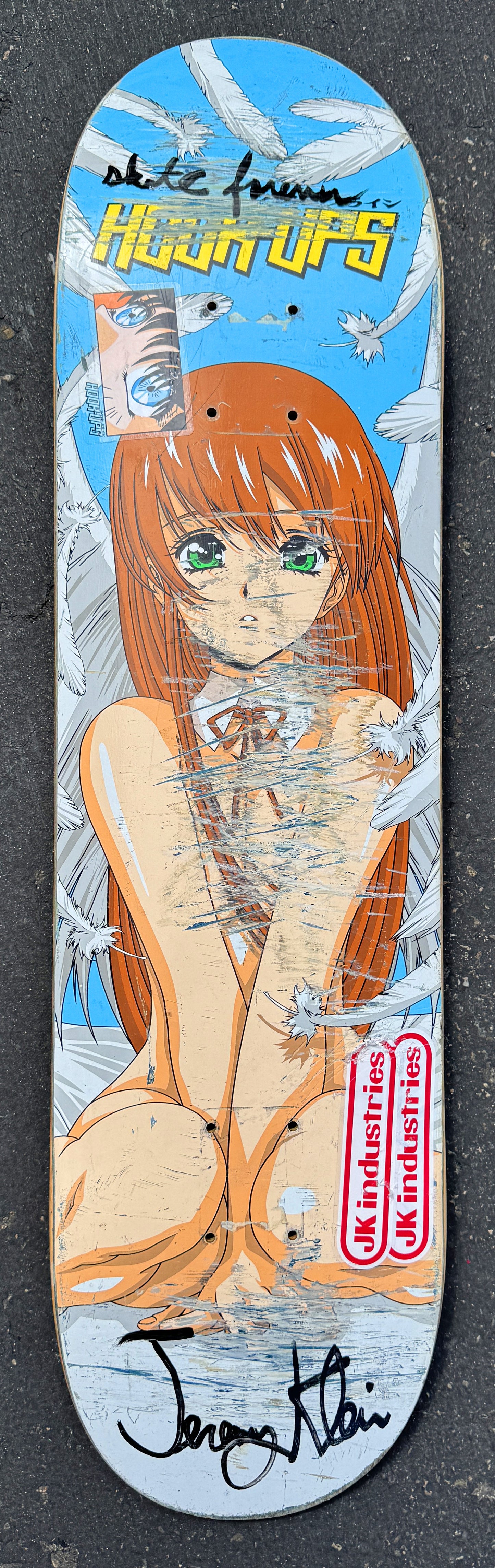 klein personal rider board #22 - 8.25 X 32.25 1 OF 1 SIGNED