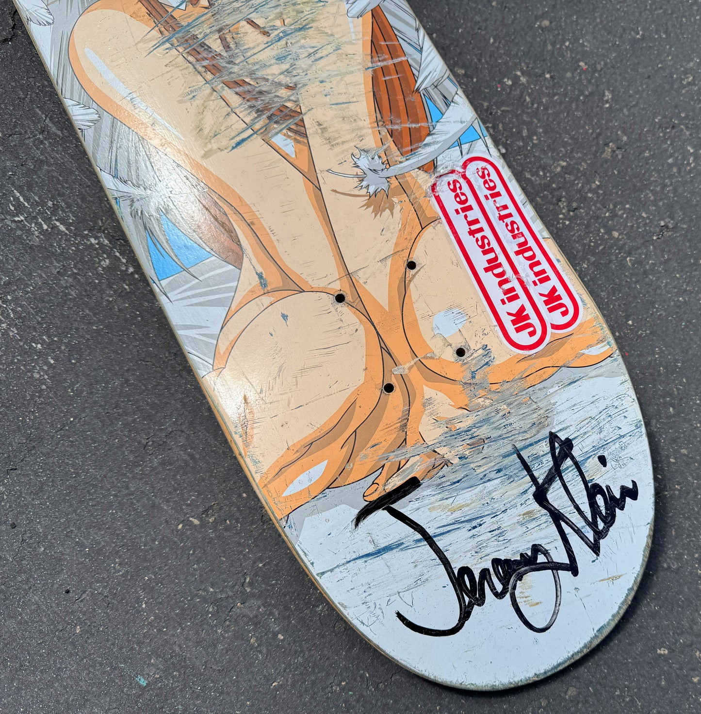 klein personal rider board #22 - 8.25 X 32.25 1 OF 1 SIGNED