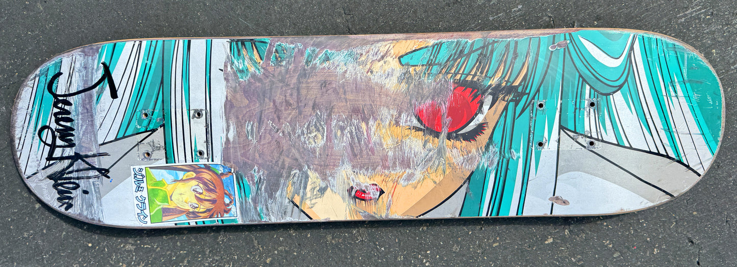 klein personal rider board #23 - 8.25 X 32.25 1 OF 1 SIGNED