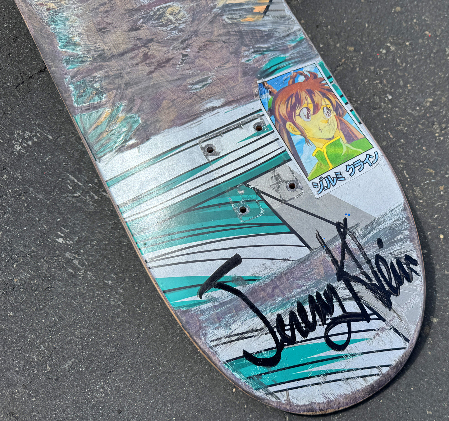 klein personal rider board #23 - 8.25 X 32.25 1 OF 1 SIGNED