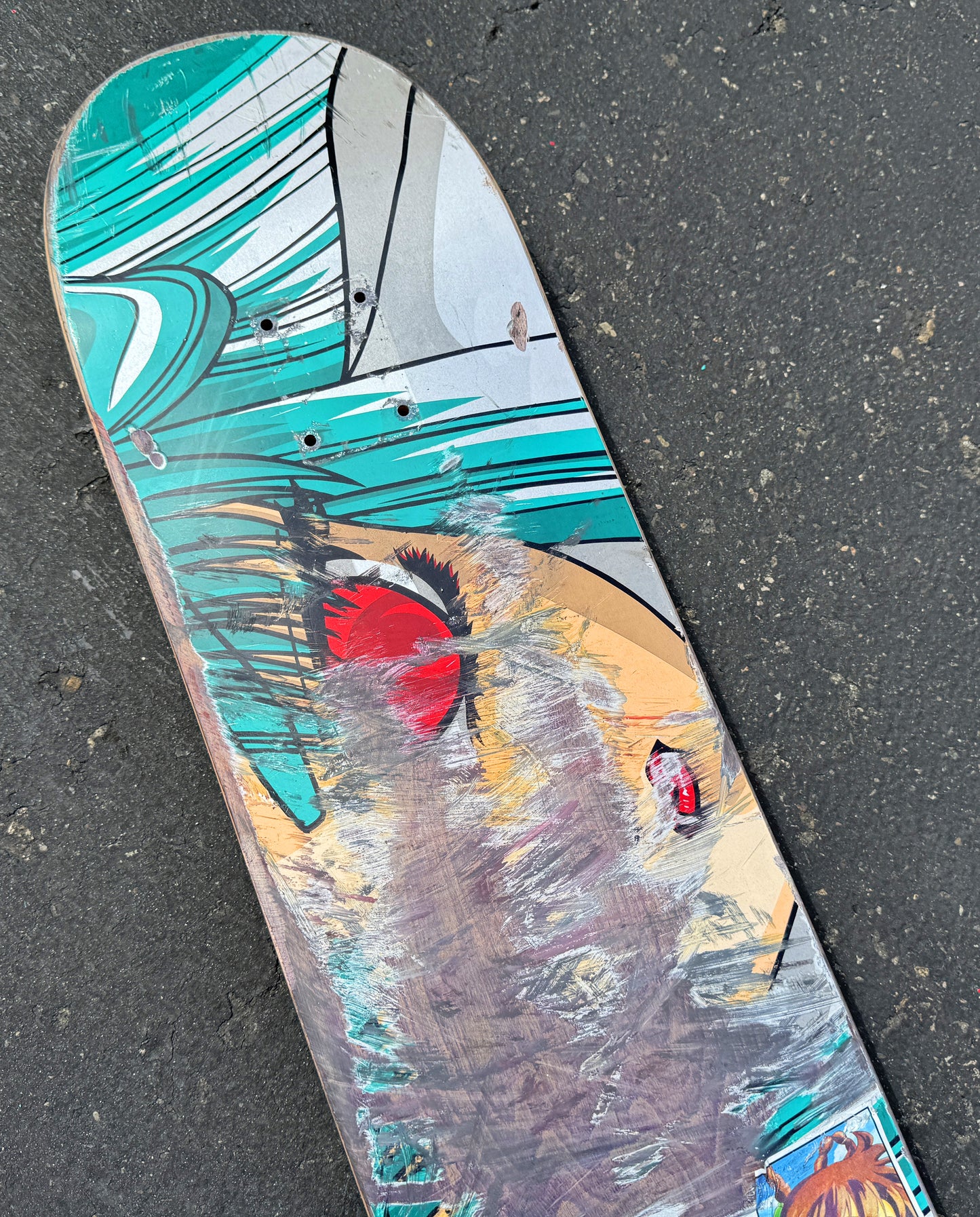 klein personal rider board #23 - 8.25 X 32.25 1 OF 1 SIGNED