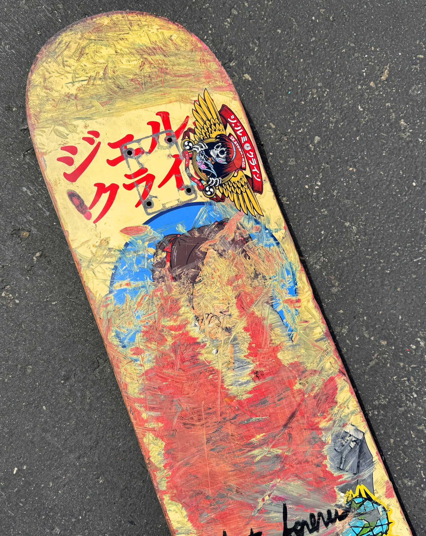 klein personal rider board #24 - 8.25 X 32.25 1 OF 1 SIGNED