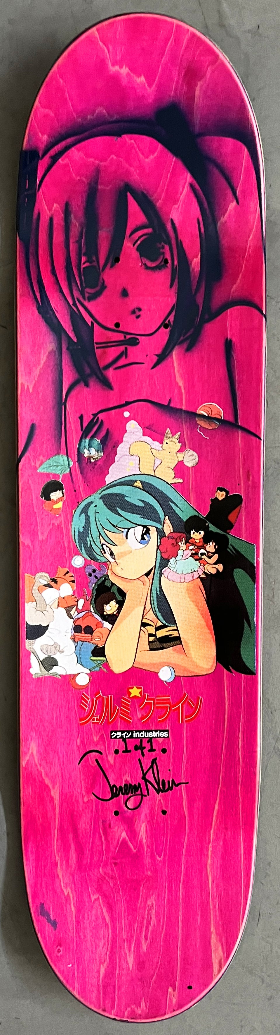 lum chan 1st edition PINK/PURPLE ANODIZED 9.5 X 31.75 1 OF 1