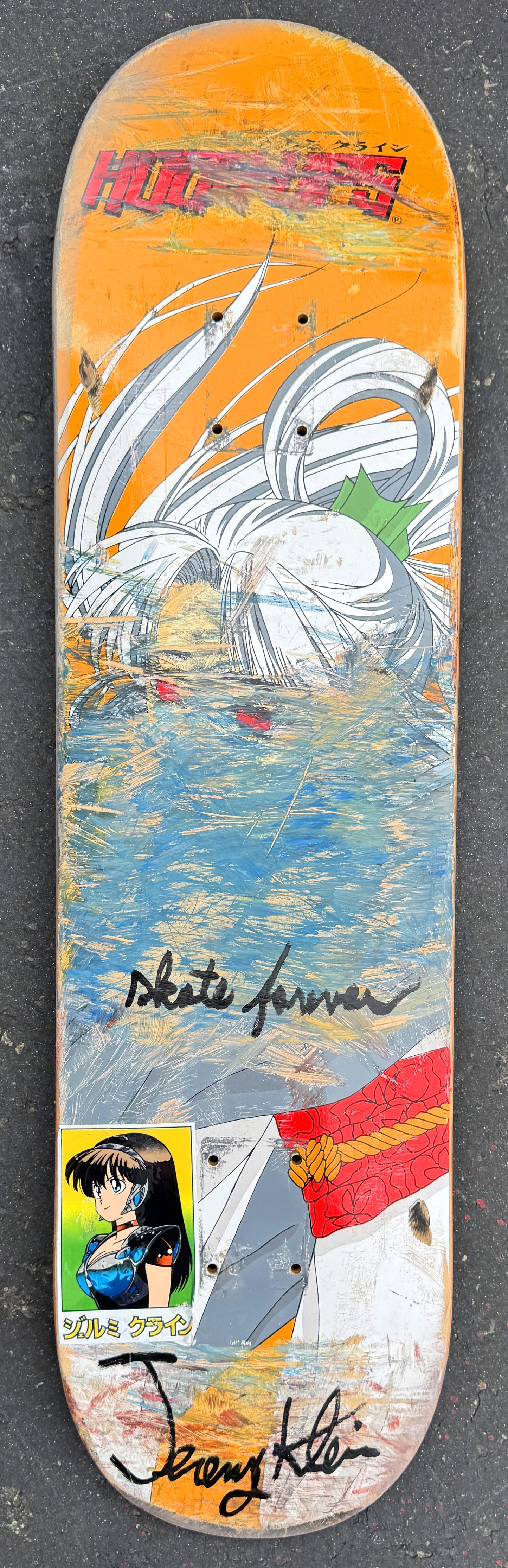 klein personal rider board #25 - 8.25 X 32.25 1 OF 1 SIGNED