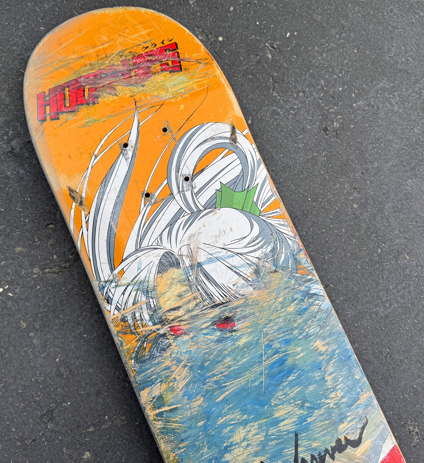 klein personal rider board #25 - 8.25 X 32.25 1 OF 1 SIGNED
