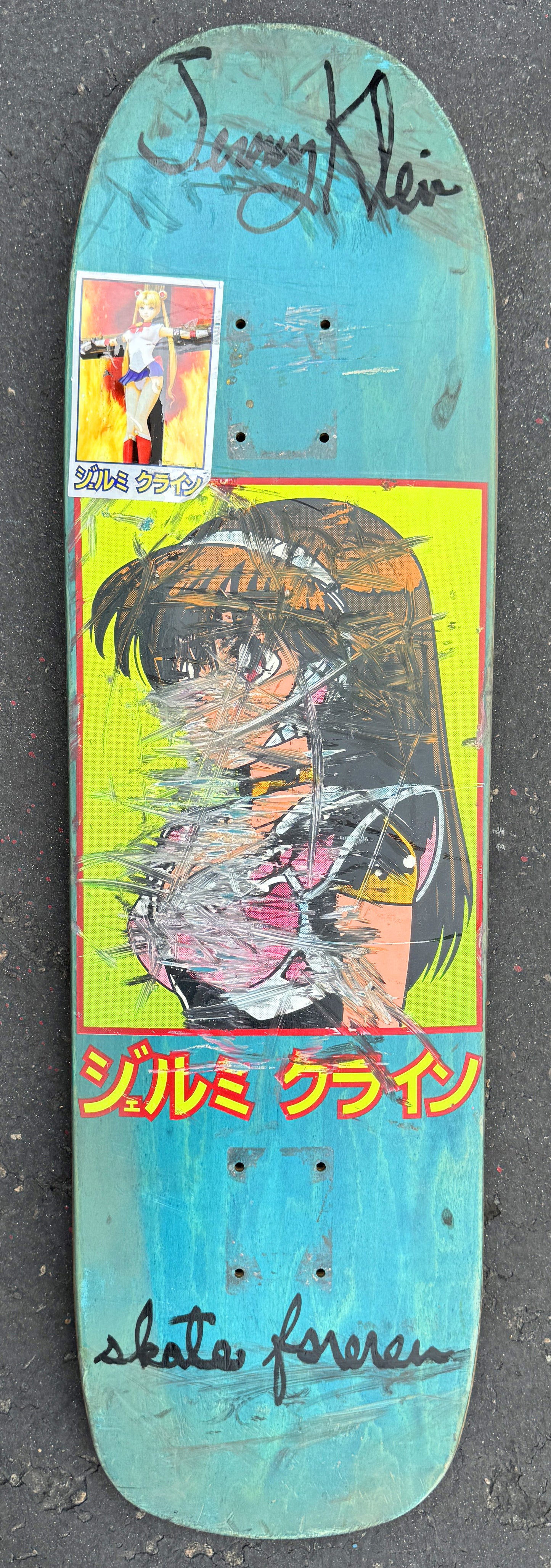 klein personal rider board #26 - 8.25 X 32.25 1 OF 1 SIGNED