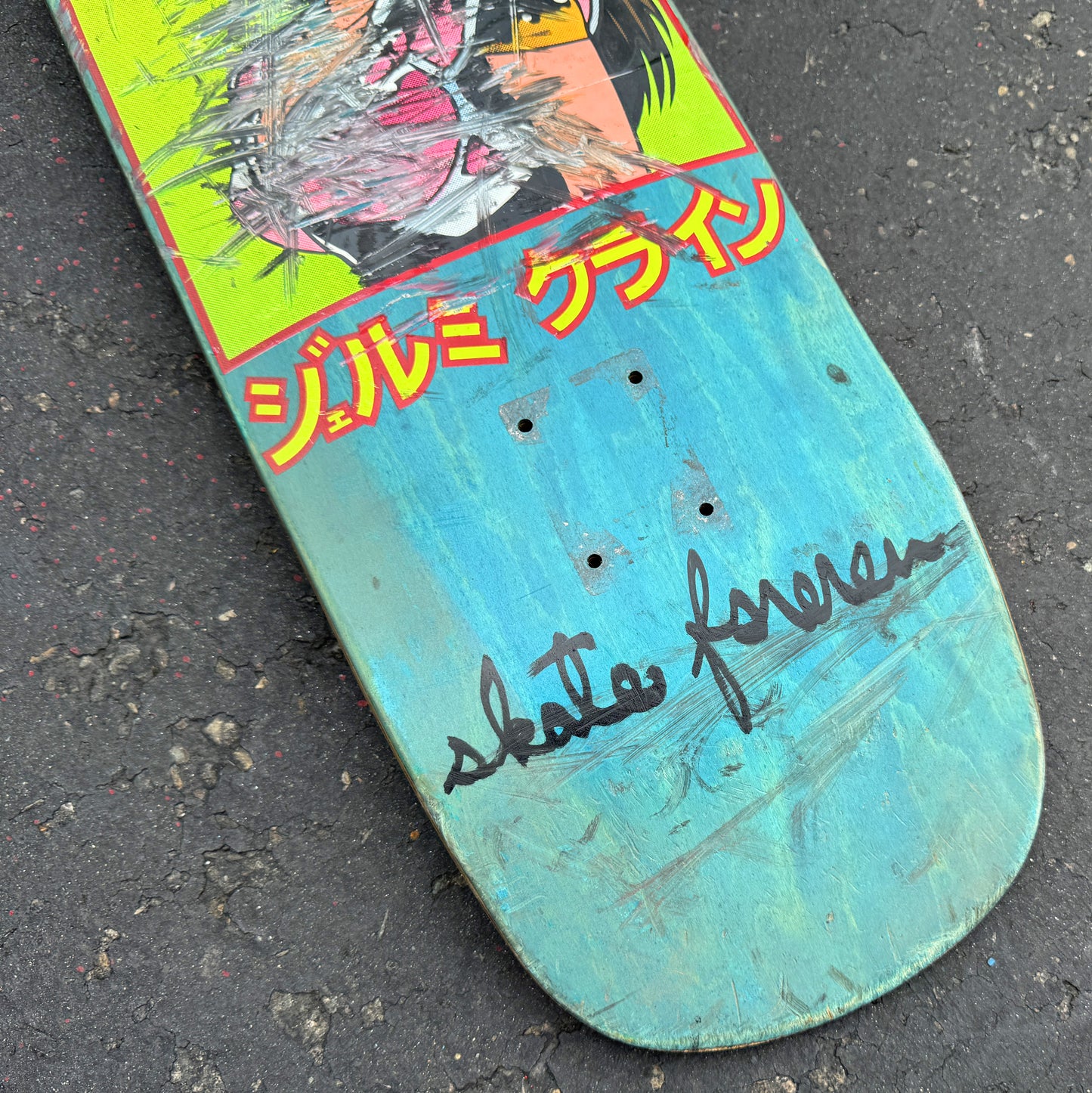 klein personal rider board #26 - 8.25 X 32.25 1 OF 1 SIGNED