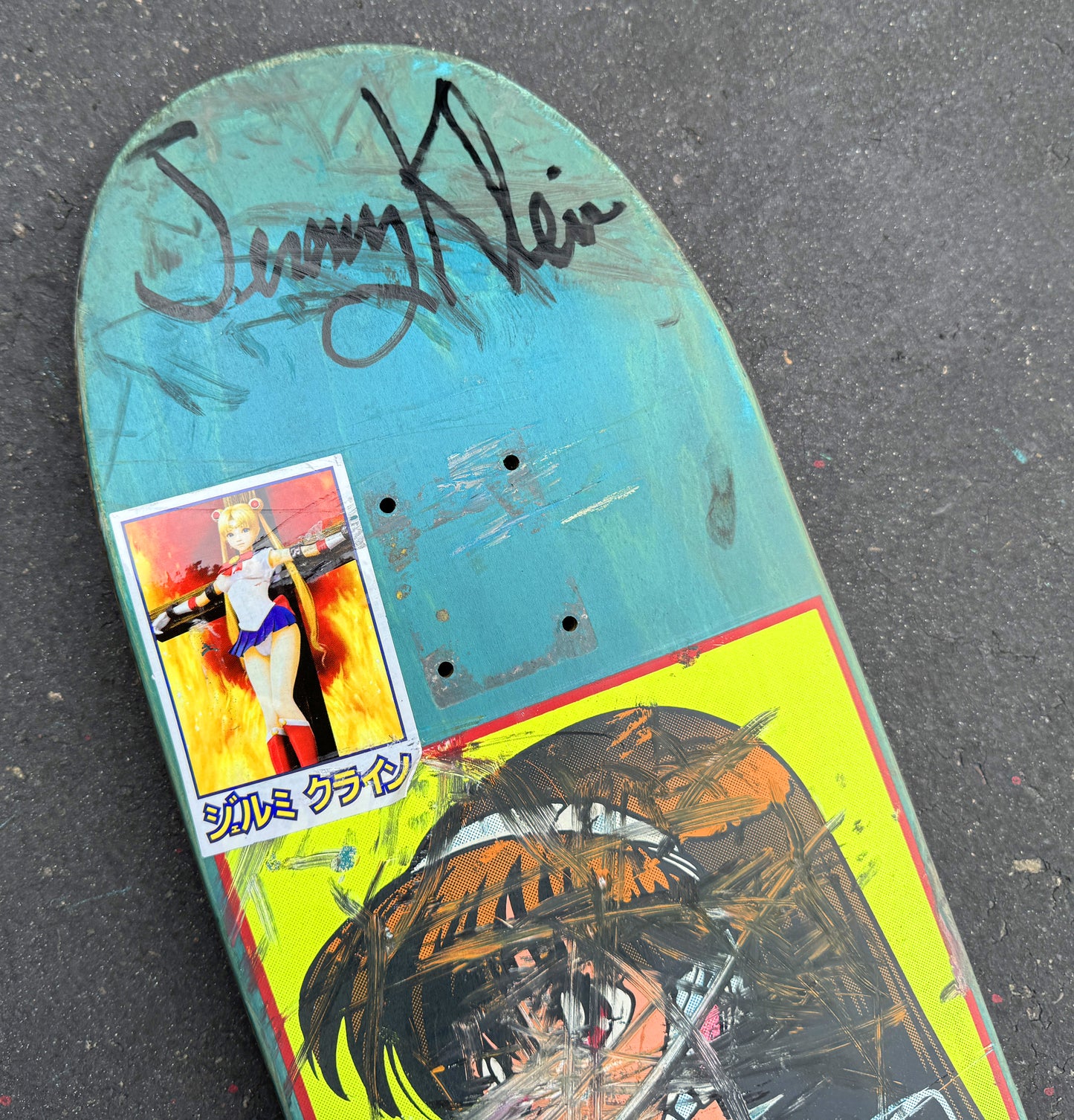 klein personal rider board #26 - 8.25 X 32.25 1 OF 1 SIGNED