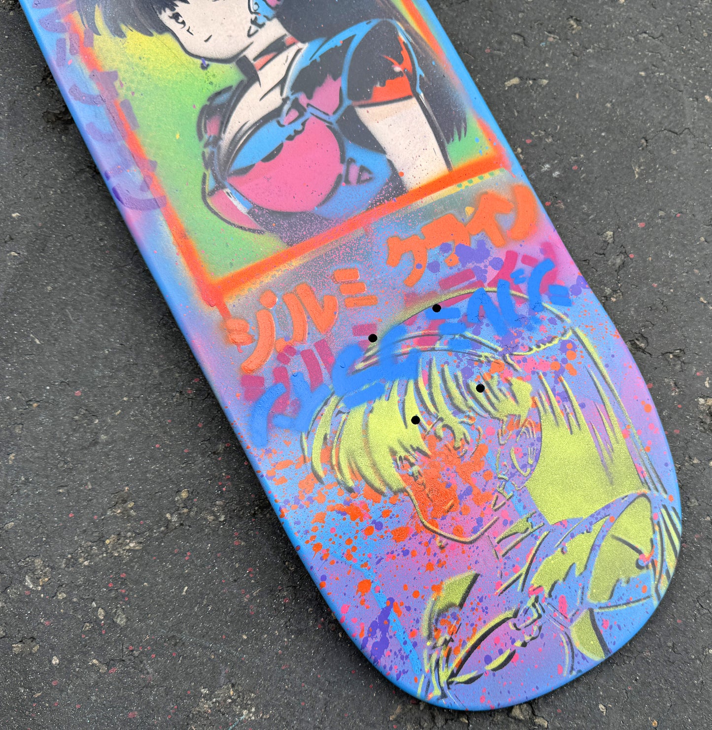 1 of 1 dream girl hand painted #29