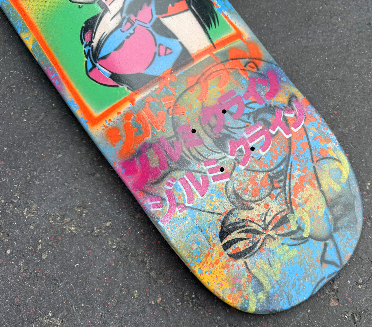 1 of 1 dream girl hand painted #27