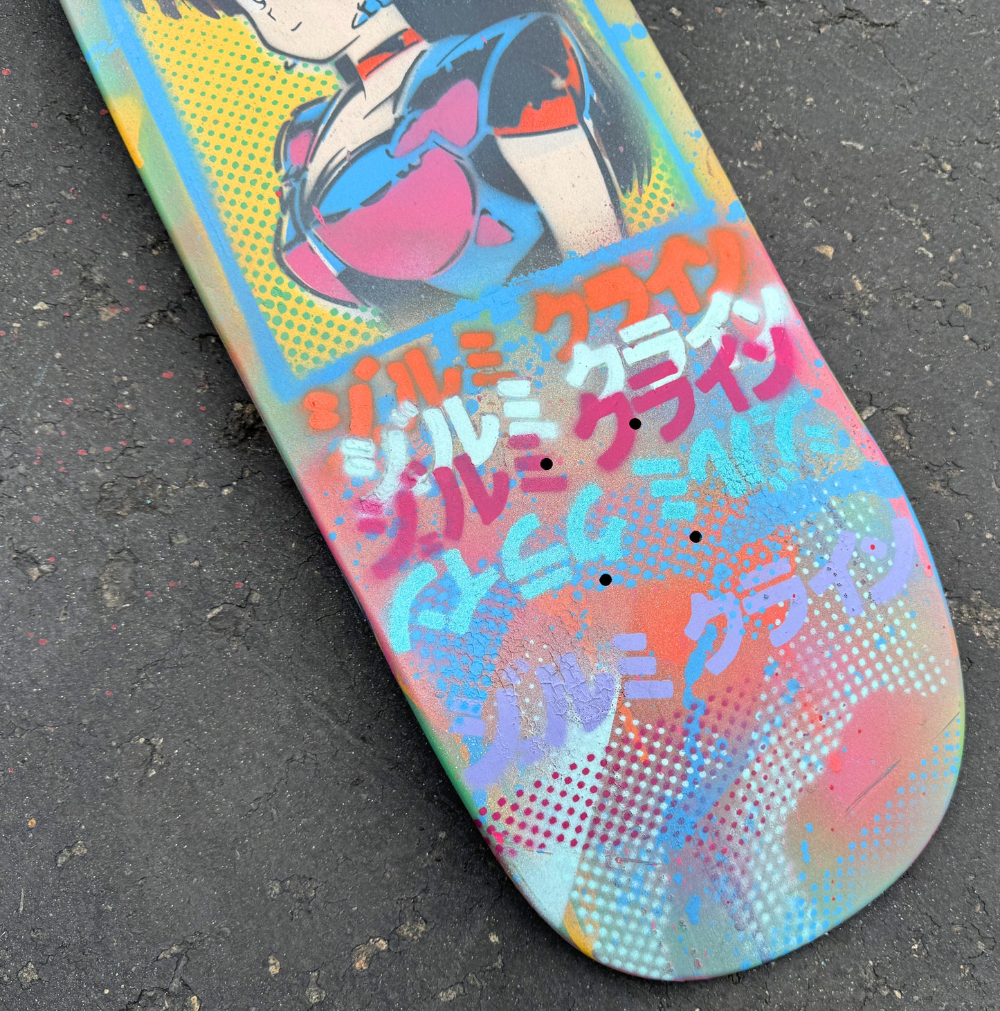 1 of 1 dream girl hand painted #28