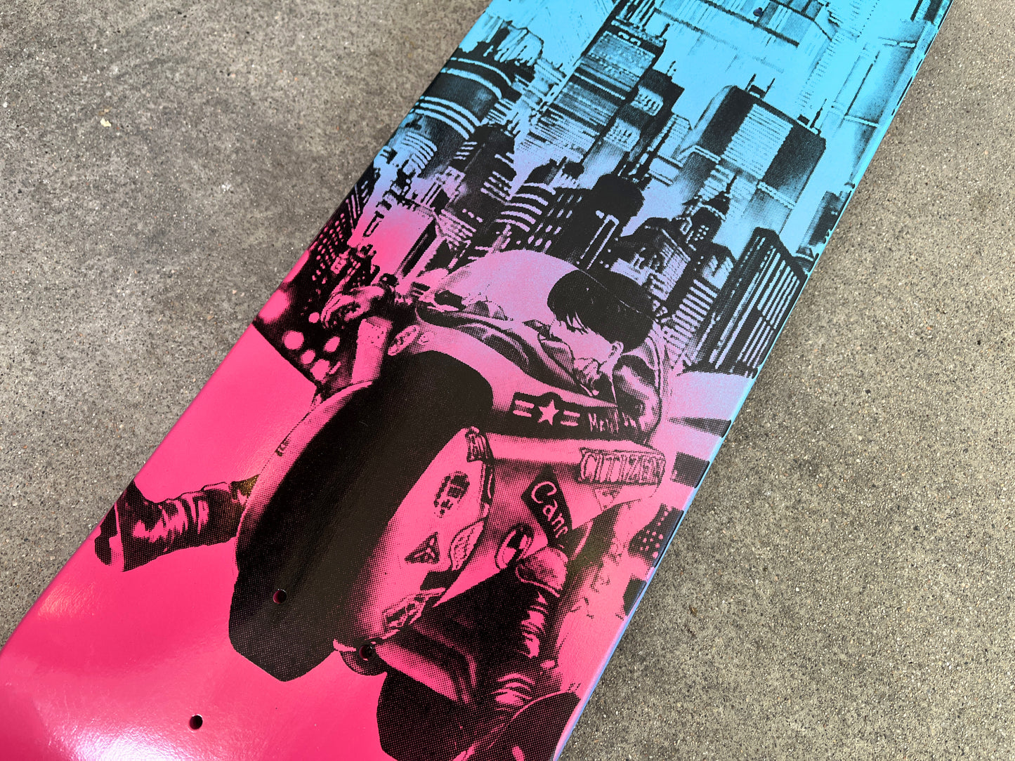 neo tokyo PINK/BLUE 8.5 X 32.25 1 OF 1 SIGNED