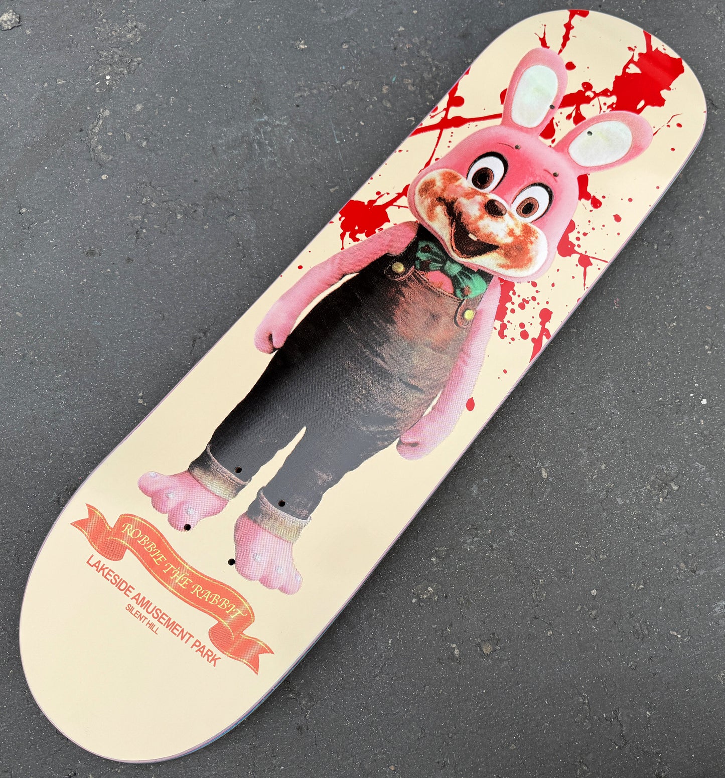 robbie the rabbit silent hill 8.25 X 32.25 HAND SCREENED