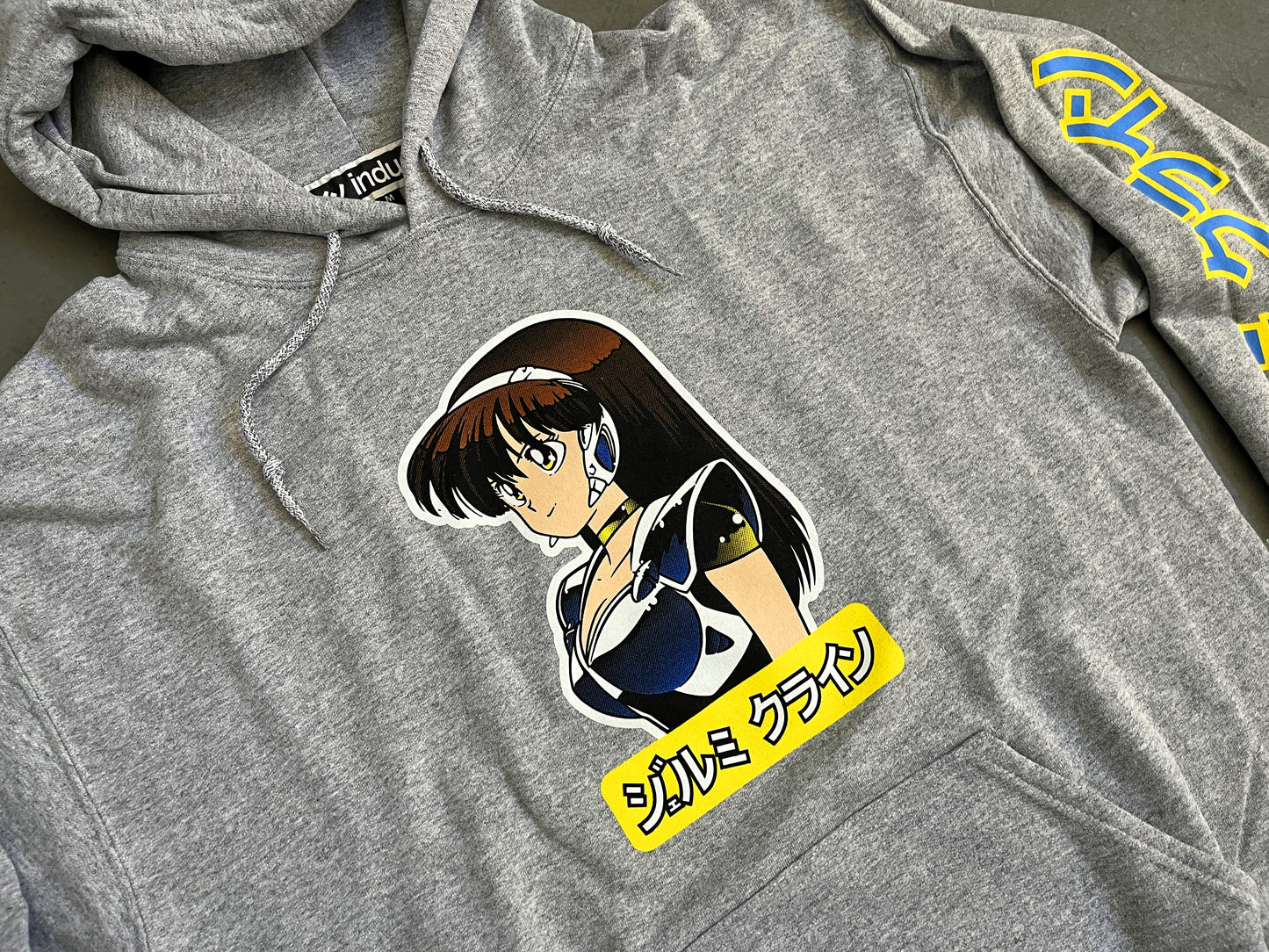 dream girl hooded sweatshirt - HEATHER GREY