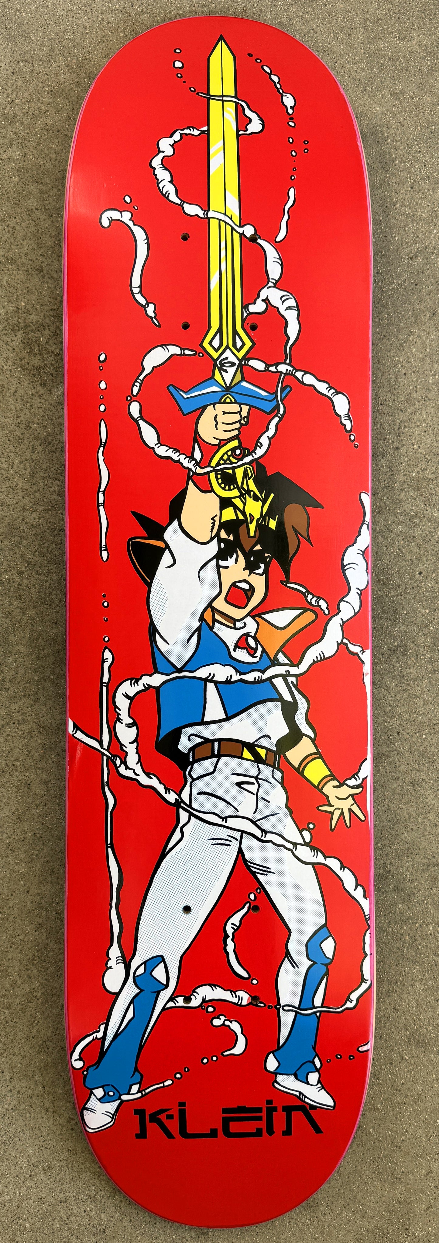 SIGNED jeremy klein wataru 7.5 classic HAND SCREENED