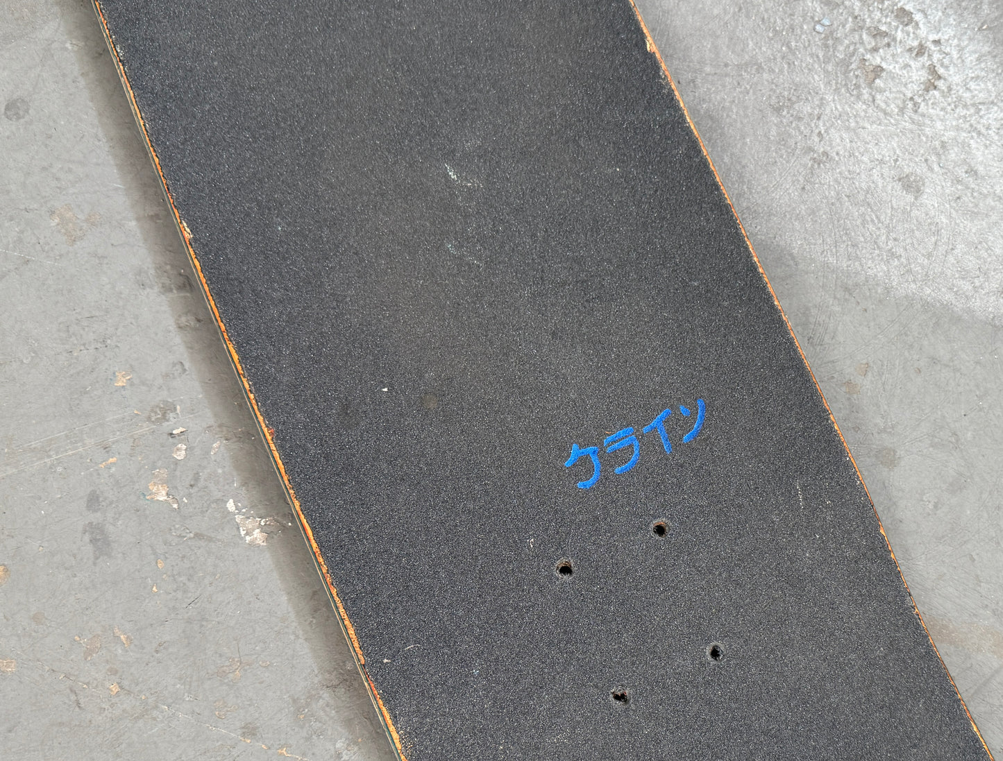 klein personal rider board #28 - 1 OF 1 SIGNED