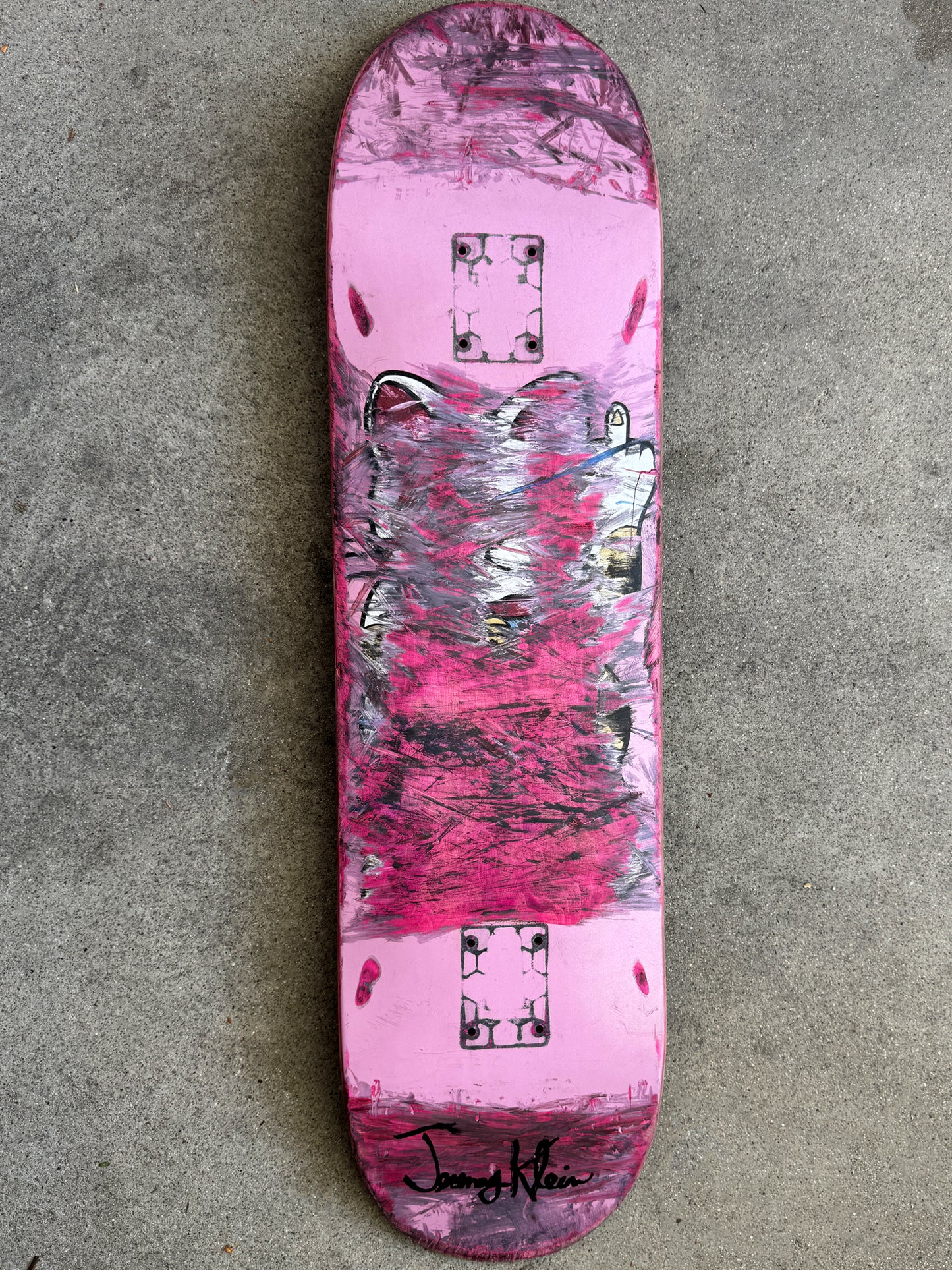 klein personal rider board #13 - 8.0 X 31.75 1 OF 1 SIGNED