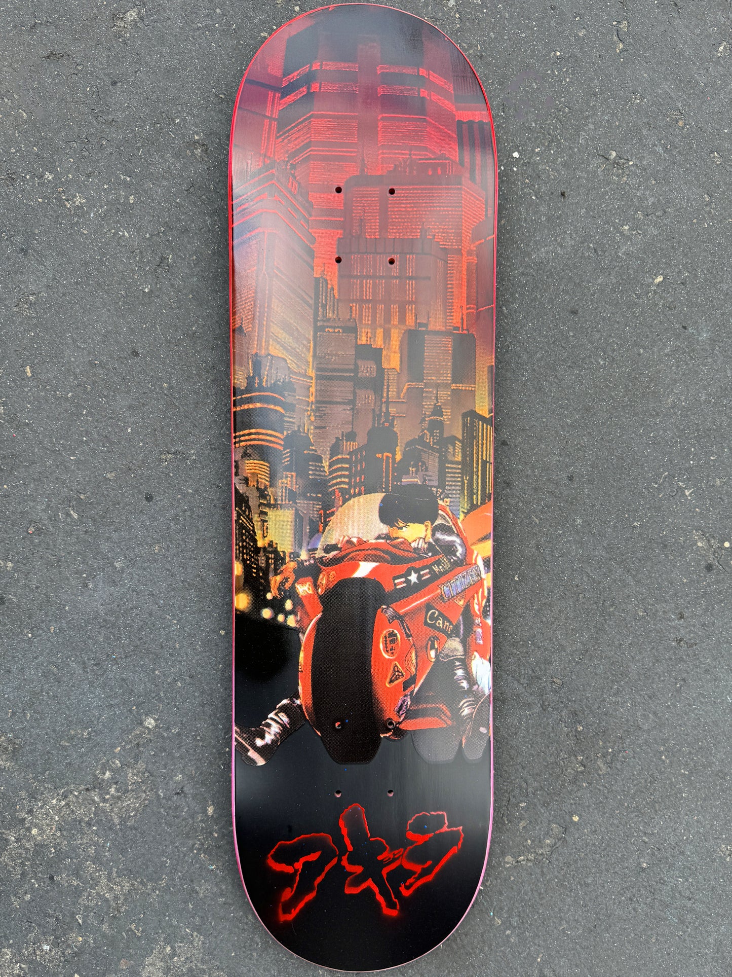 neo tokyo SUNSET 2 8.5 X 32.25 1 OF 1 SIGNED