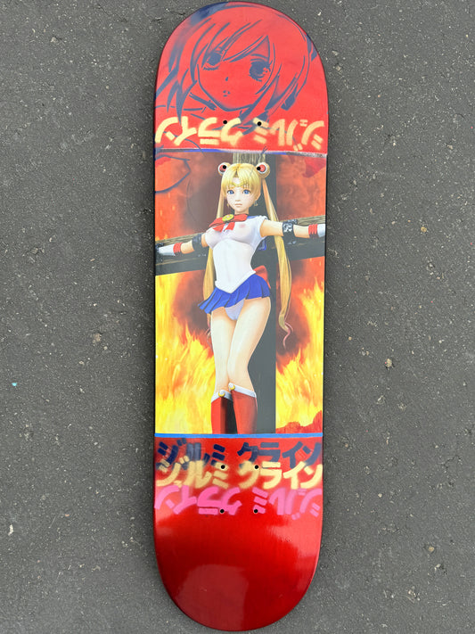 eternal moon RED ANODIZED 8.5 X 32 SIGNED 1 OF 1