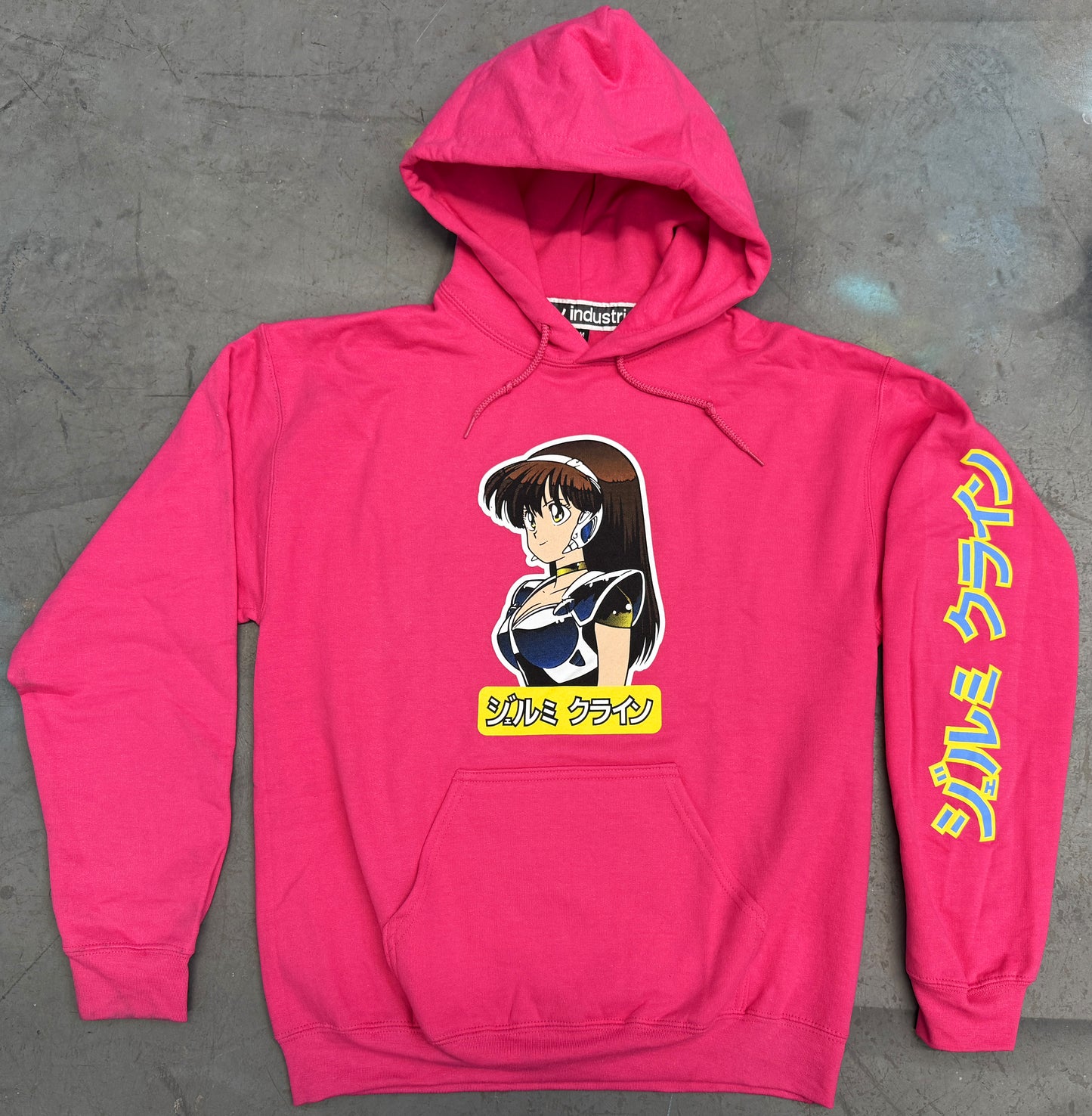 dream girl hooded sweatshirt - PINK/HELOCONIA
