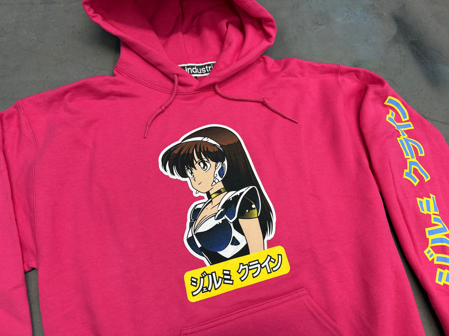 dream girl hooded sweatshirt - PINK/HELOCONIA
