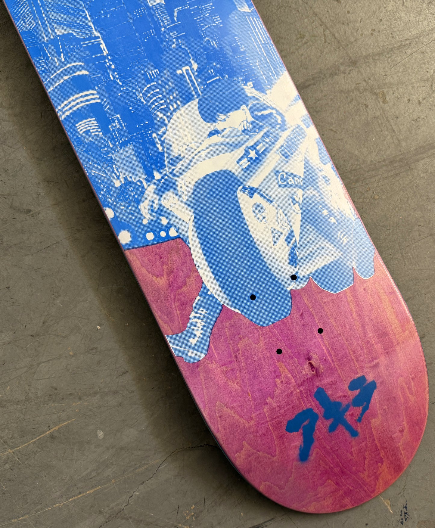 neo tokyo MIS-PRINT 8.5 X 32.25 1 OF 1 SIGNED