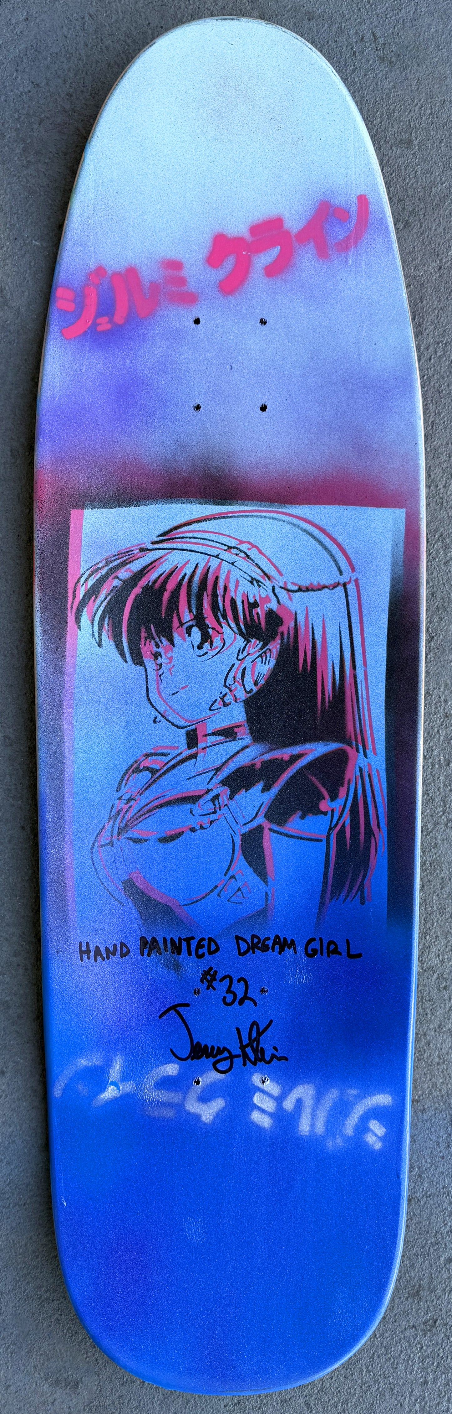 1 of 1 dream girl hand painted #32