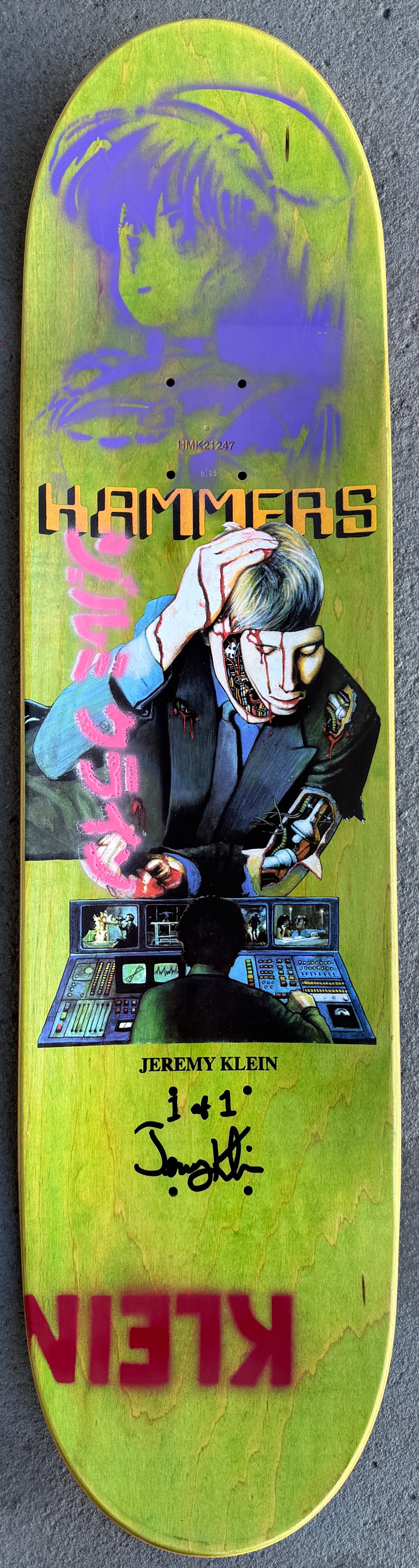 klein hammers 8.25 X 32.25 METALLIC GOLD MIXED PROCESS 1 of 1