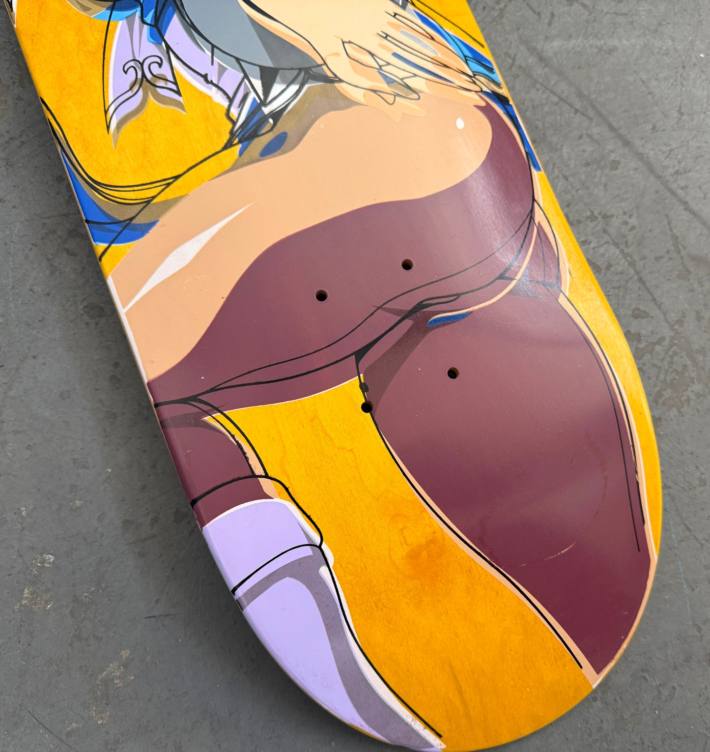 chun li 2 MIS-PRINT #2 8.25 X 32.25 1 of 1