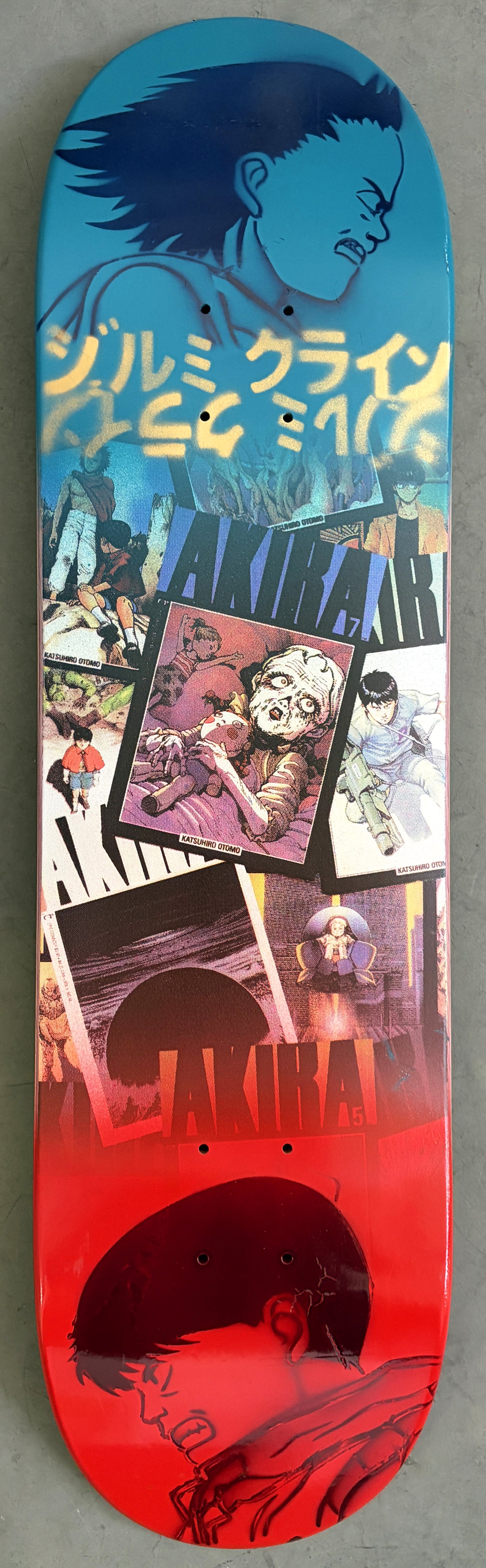 akira comics craze tetsuo/kaneda MIXED PROCESS 8.25 X 32.25 HAND SCREENED 1 OF 1