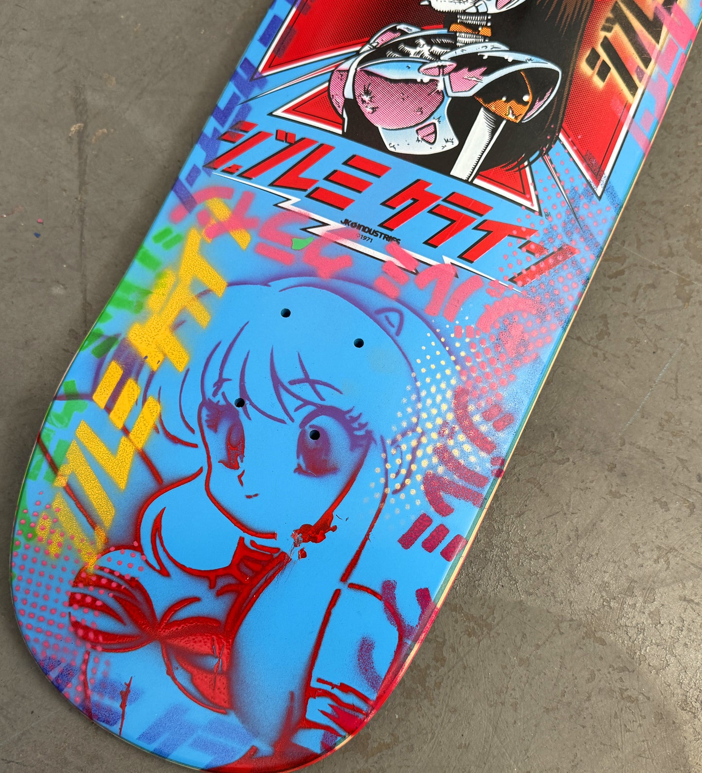 dream hawk BLUE/PINK 9.5 X 31.75 1 OF 1