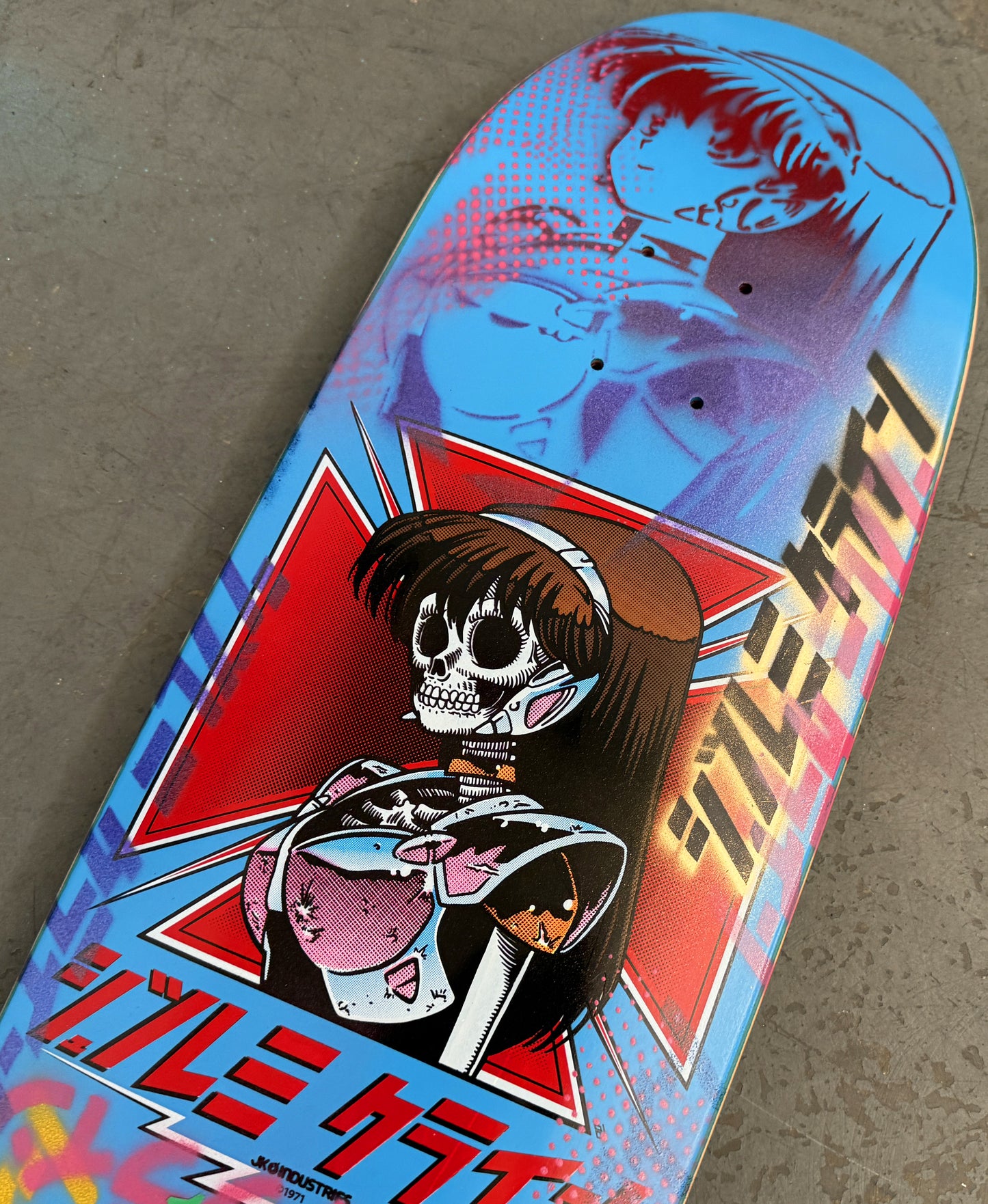 dream hawk BLUE/PINK 9.5 X 31.75 1 OF 1