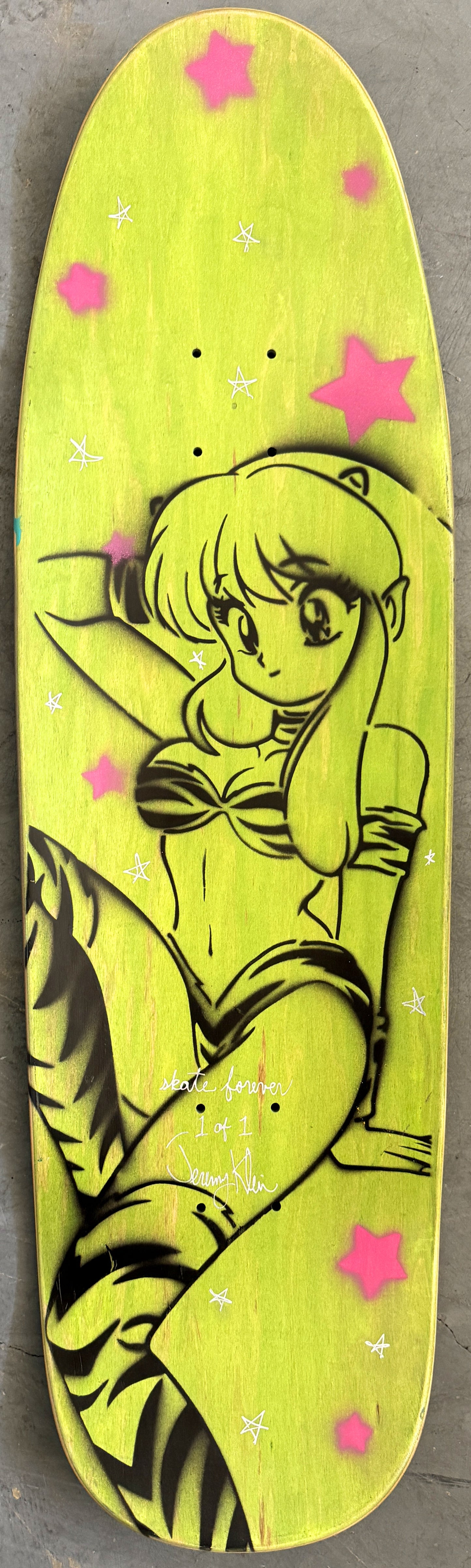HAND PAINTED SIGNED lum & hitomi 1 OF 1