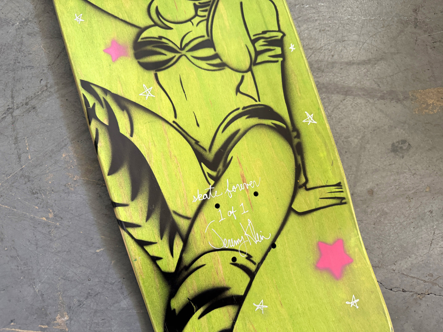 HAND PAINTED SIGNED lum & hitomi 1 OF 1
