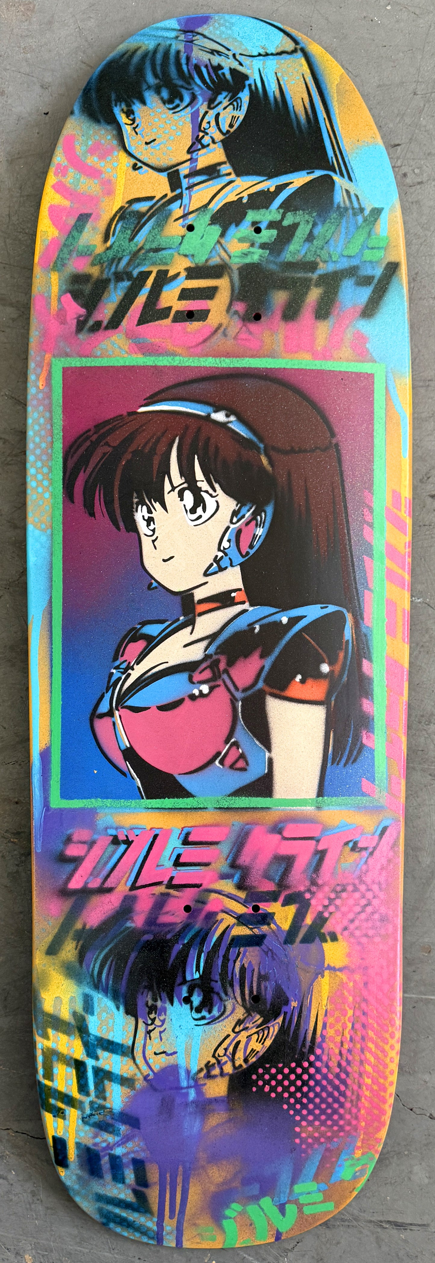 1 of 1 dream girl hand painted #33