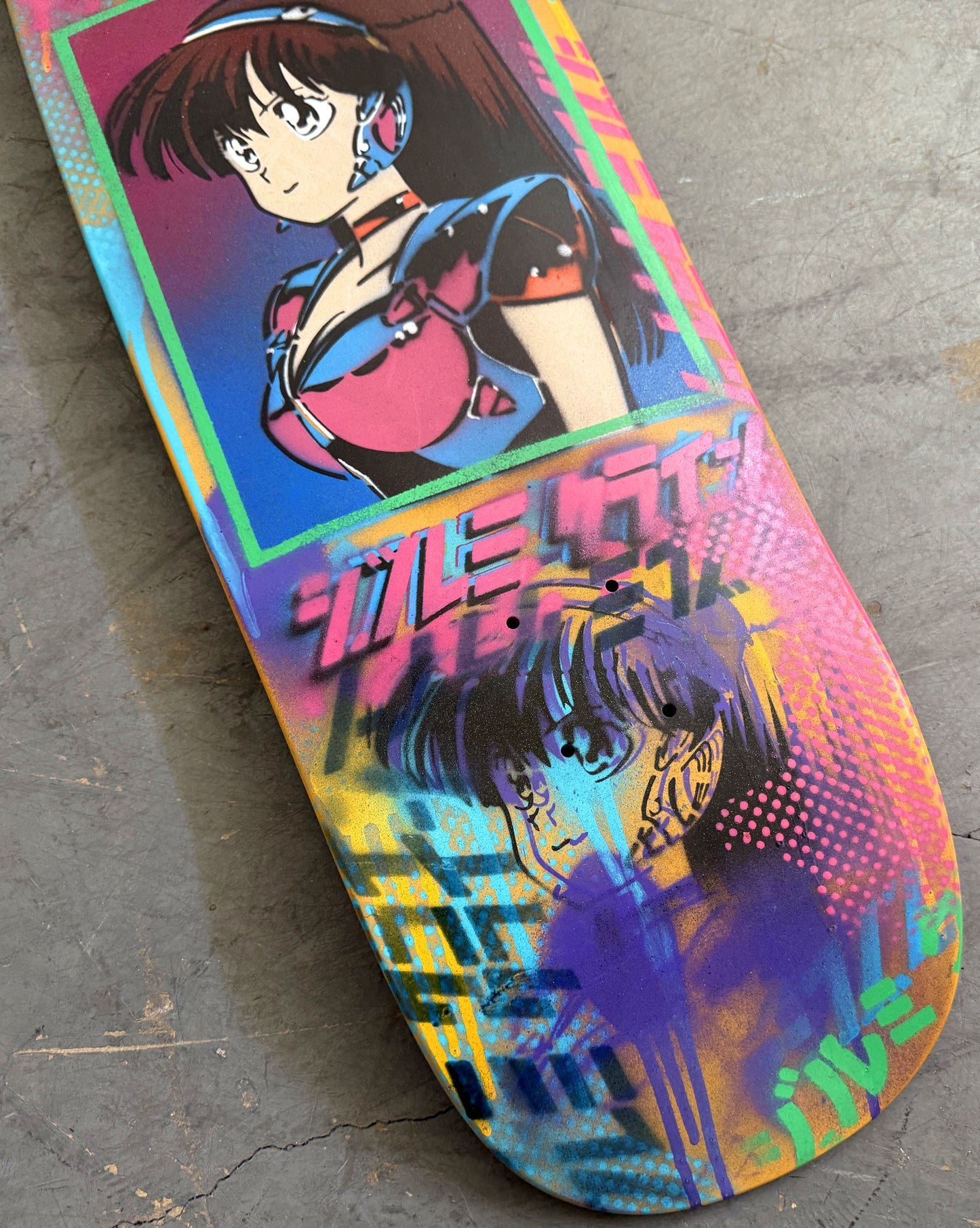 1 of 1 dream girl hand painted #33