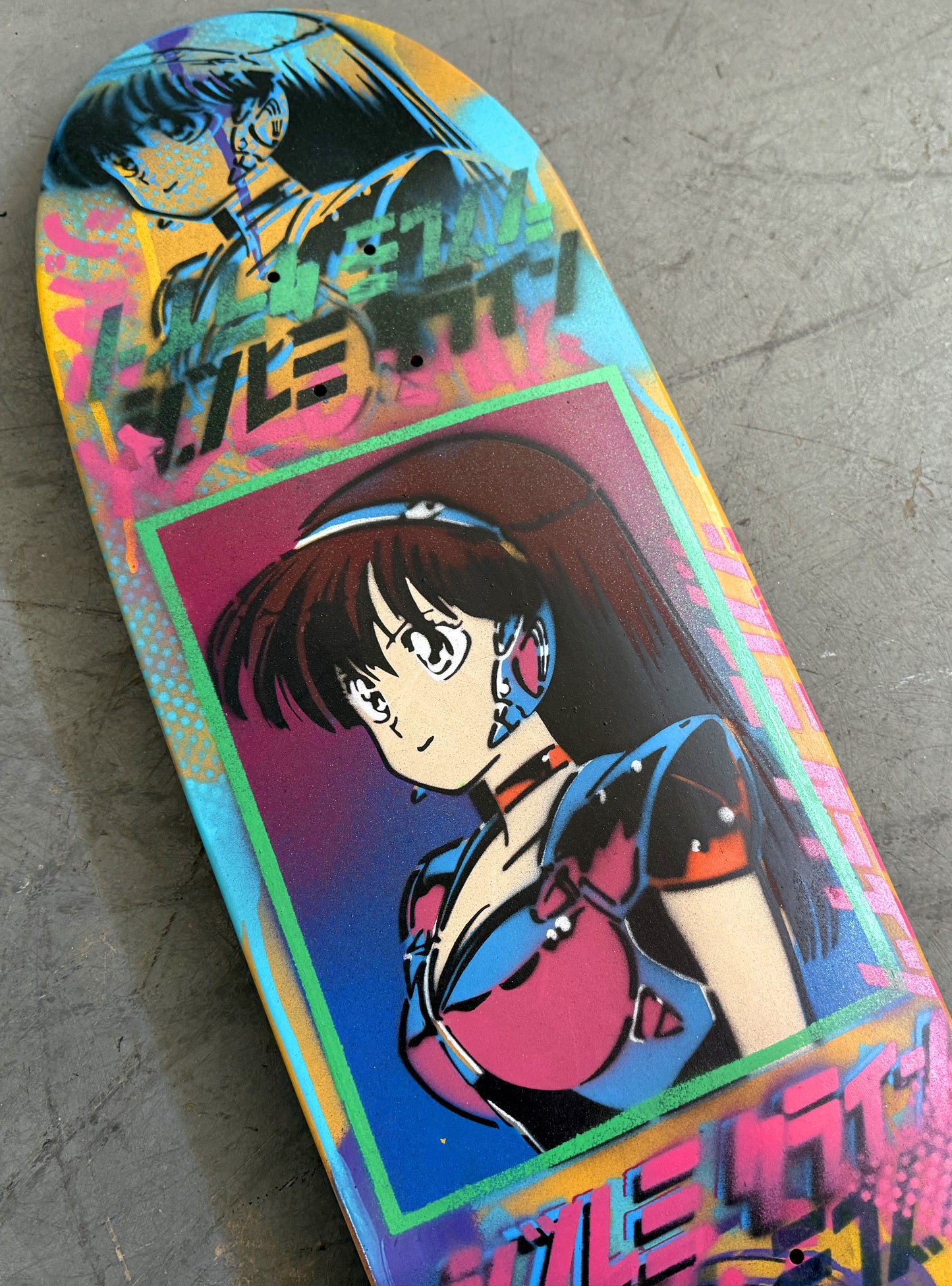 1 of 1 dream girl hand painted #33