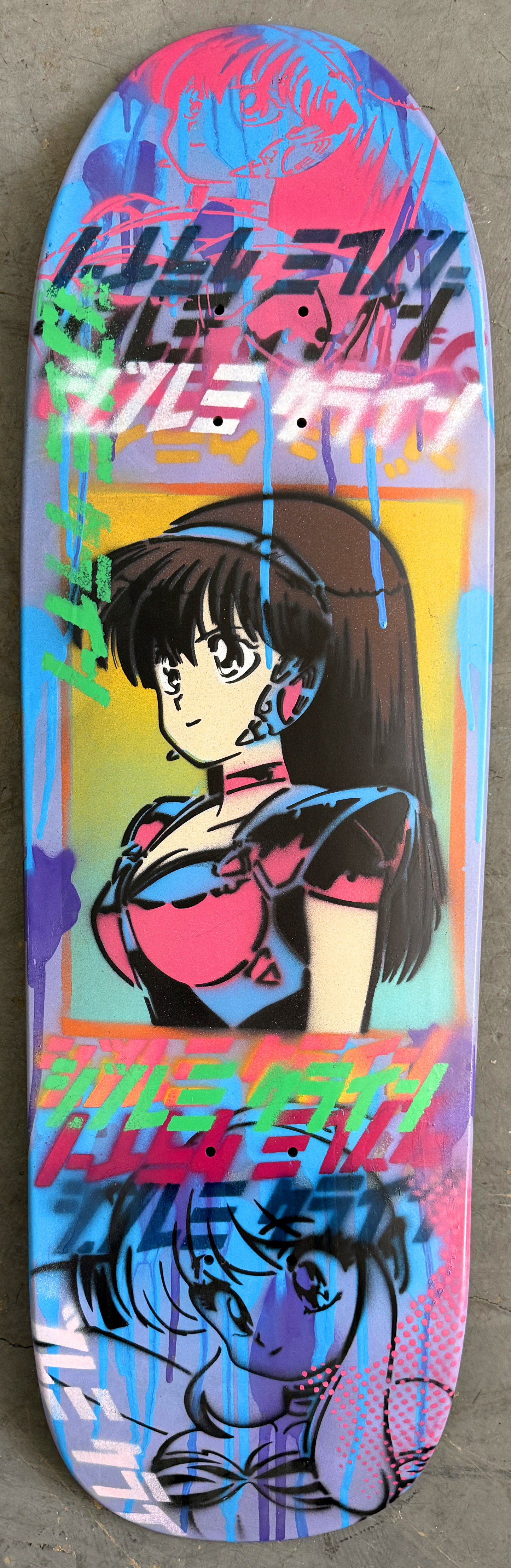 1 of 1 dream girl hand painted #35