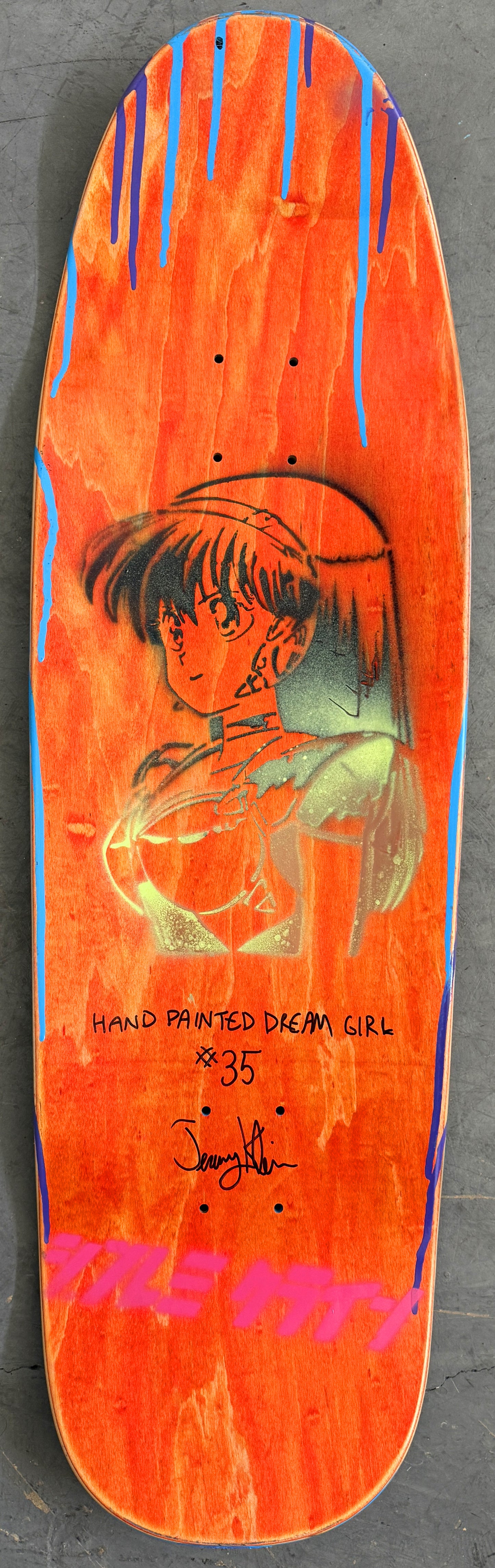 1 of 1 dream girl hand painted #35