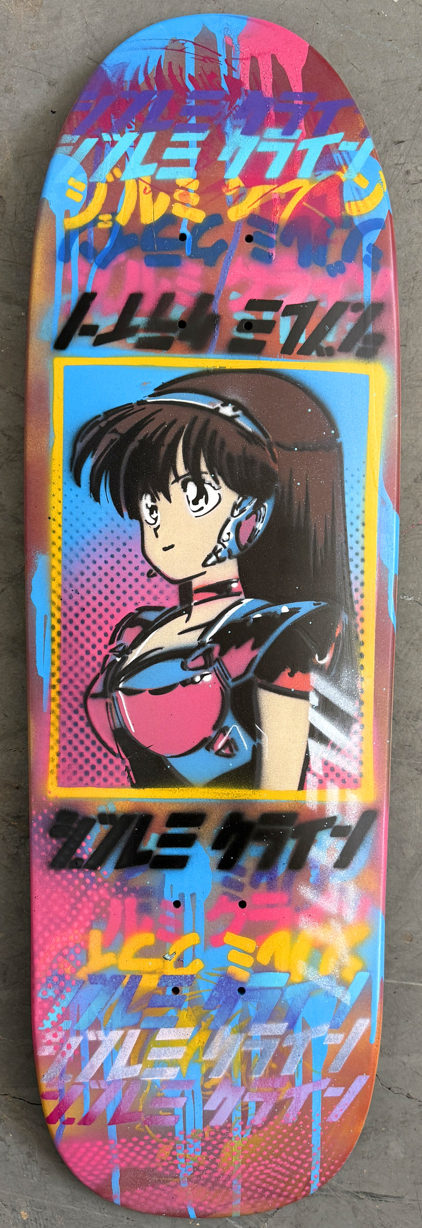 1 of 1 dream girl hand painted #36