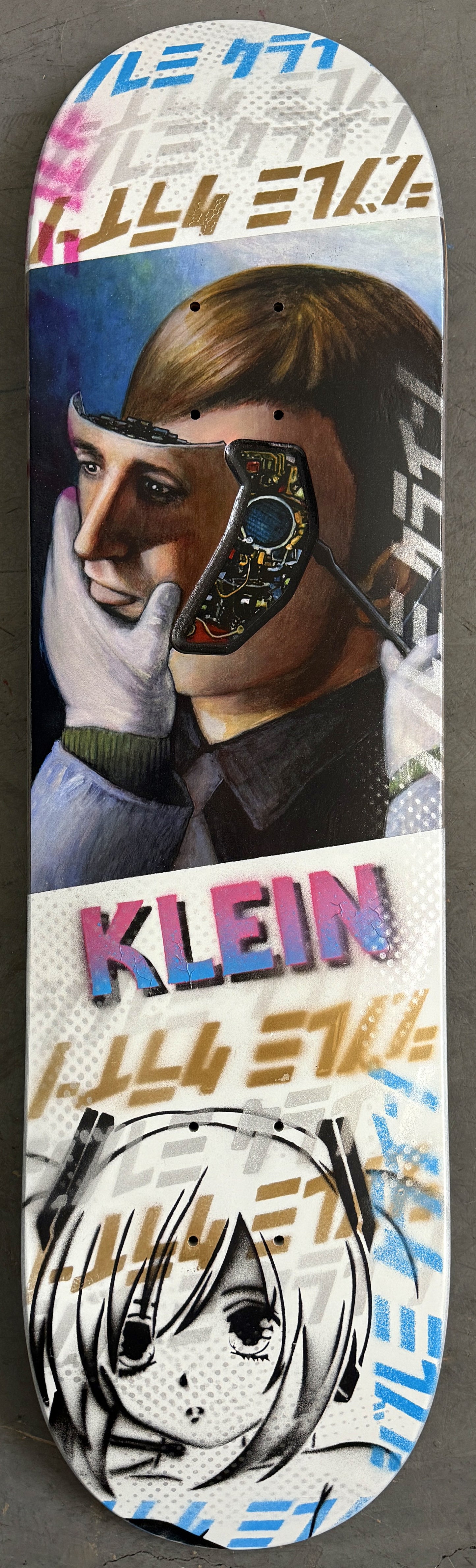 klein hammers 8.25 X 32.25 WHITE/PINK/BLUE MIXED PROCESS 1 of 1