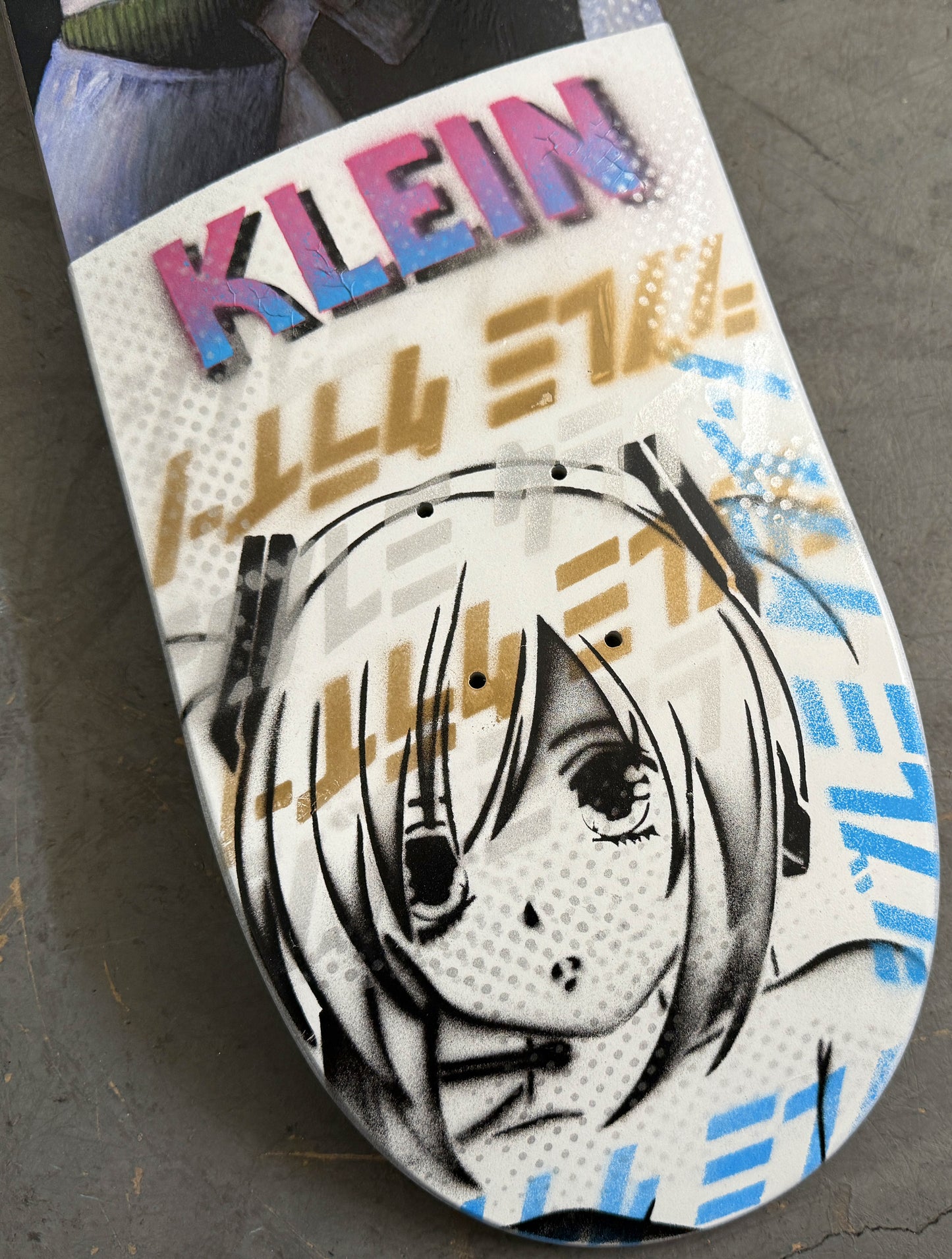 klein hammers 8.25 X 32.25 WHITE/PINK/BLUE MIXED PROCESS 1 of 1