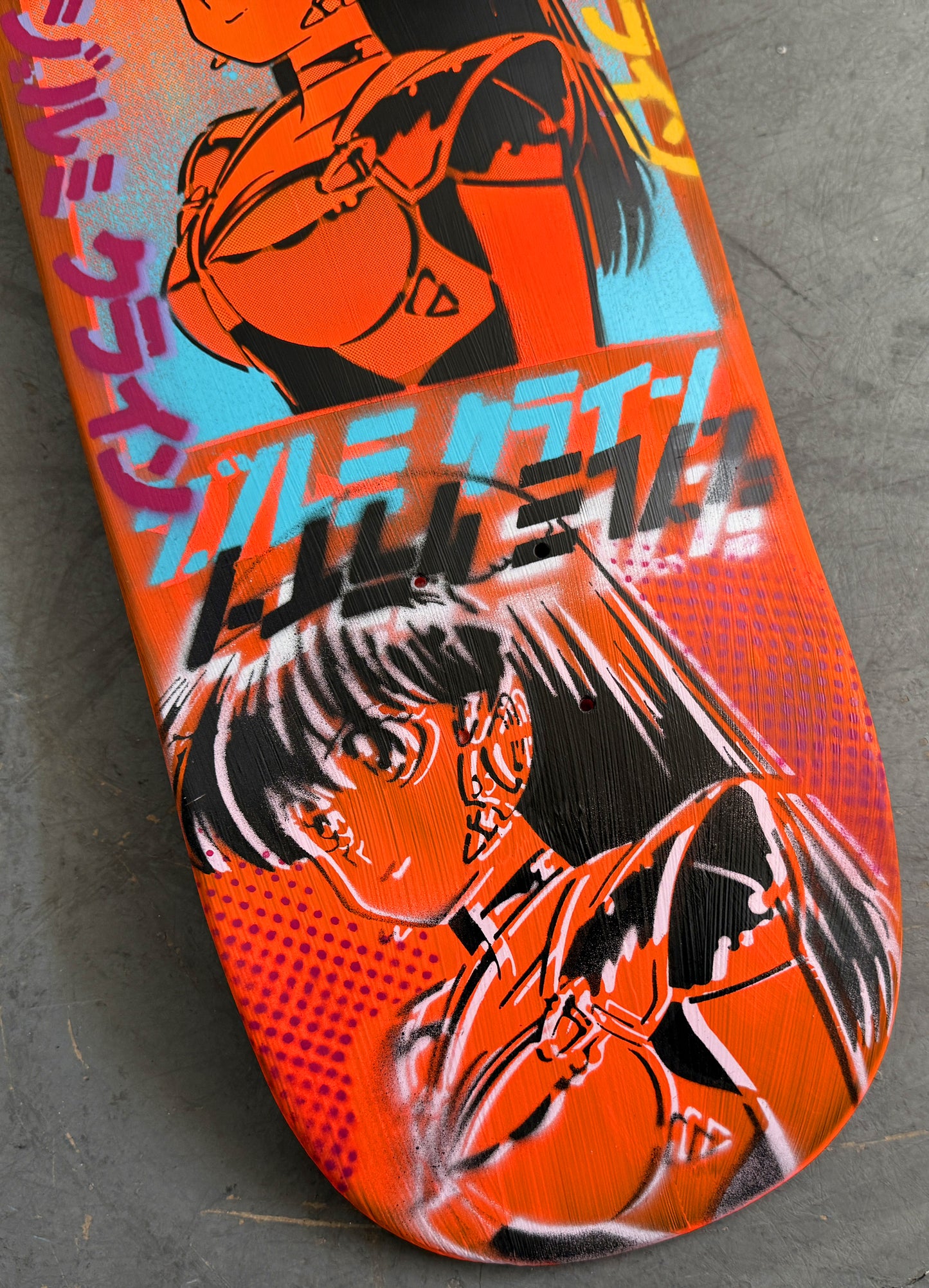 1 of 1 dream girl hand painted #37
