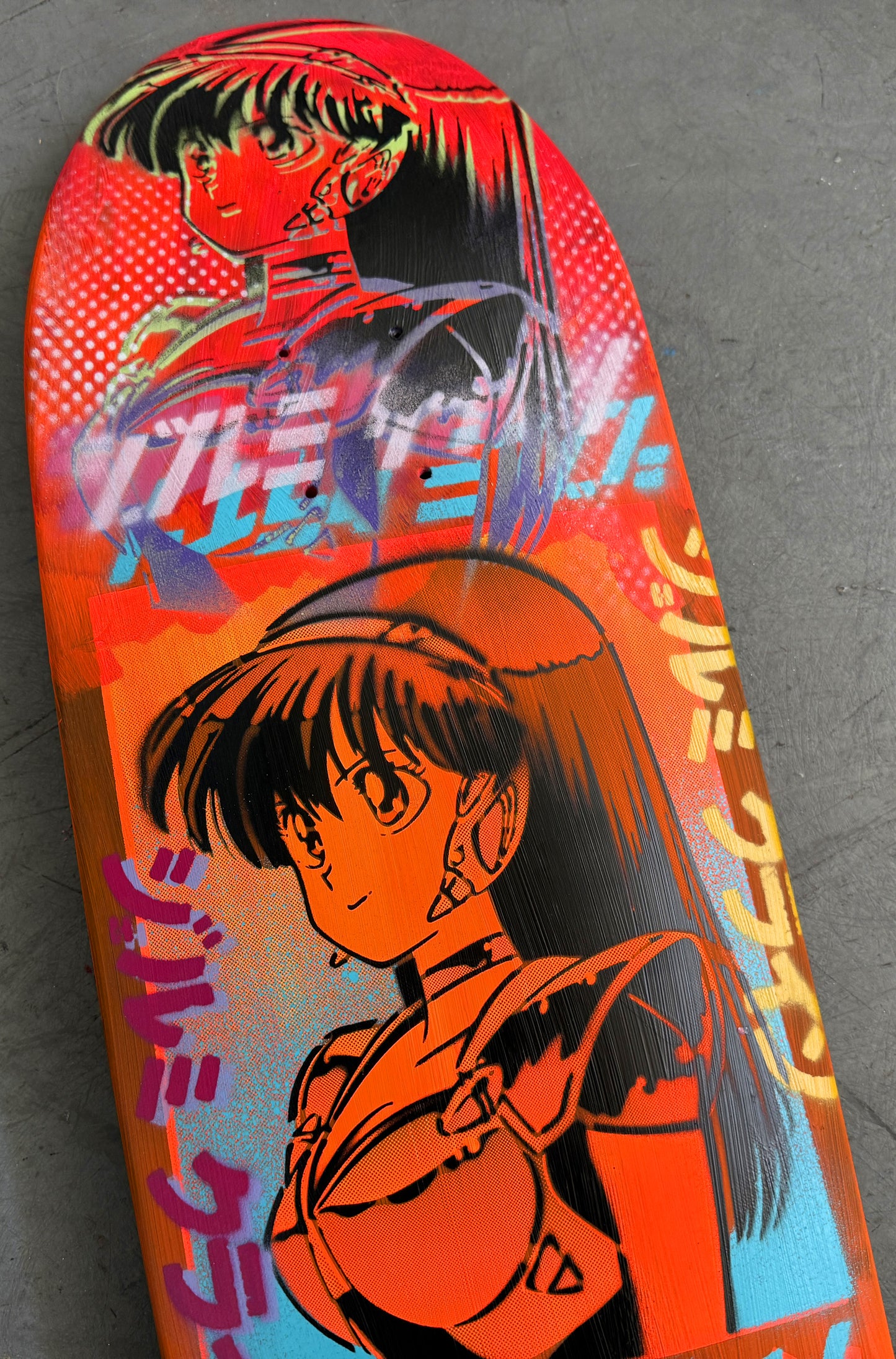 1 of 1 dream girl hand painted #37