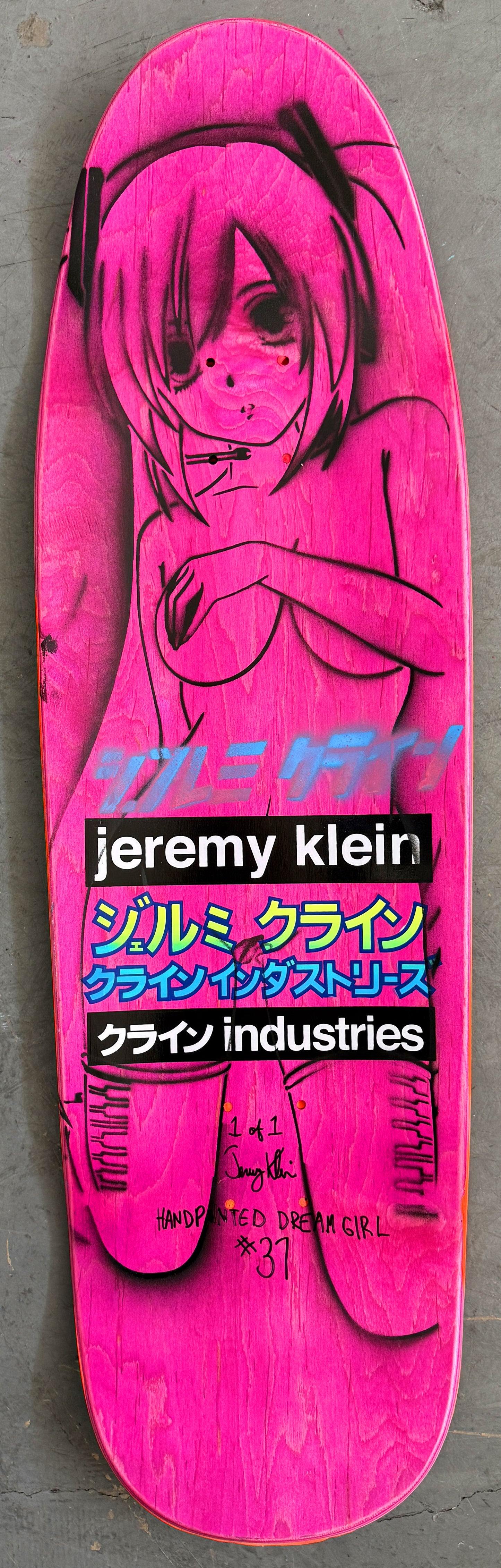 1 of 1 dream girl hand painted #37