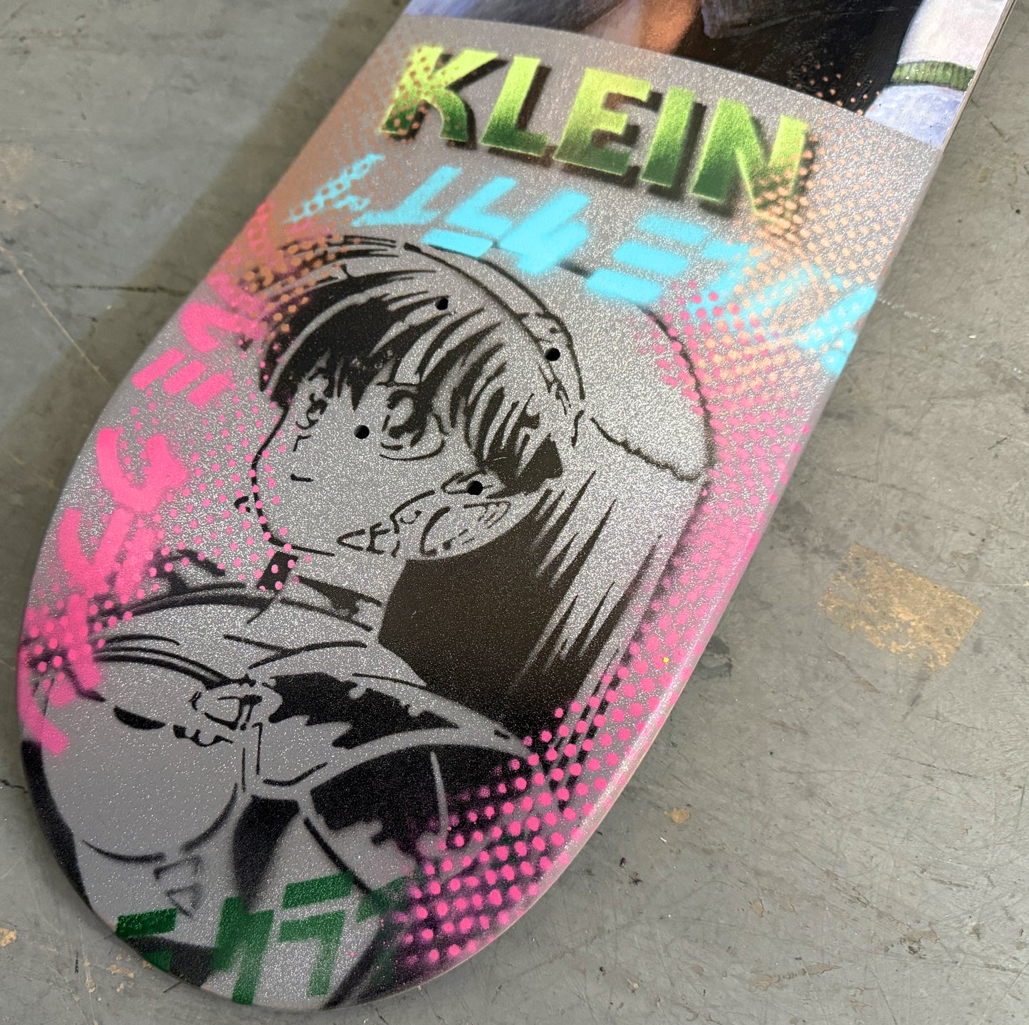 klein hammers 8.25 X 32.25 SILVER GLITTER MIXED PROCESS 1 of 1