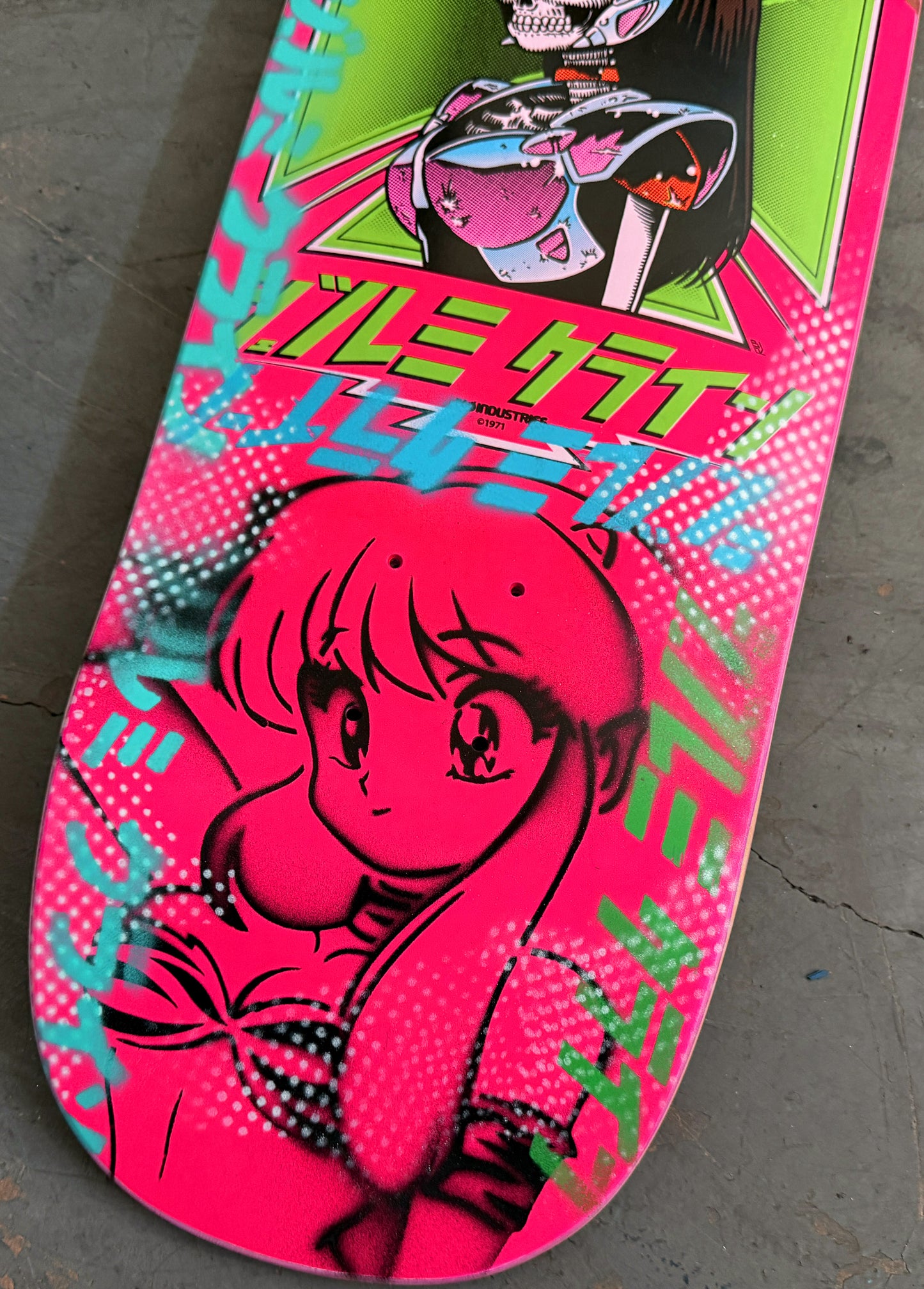 dream hawk PINK/BLACK 9.5 X 31.75 1 OF 1