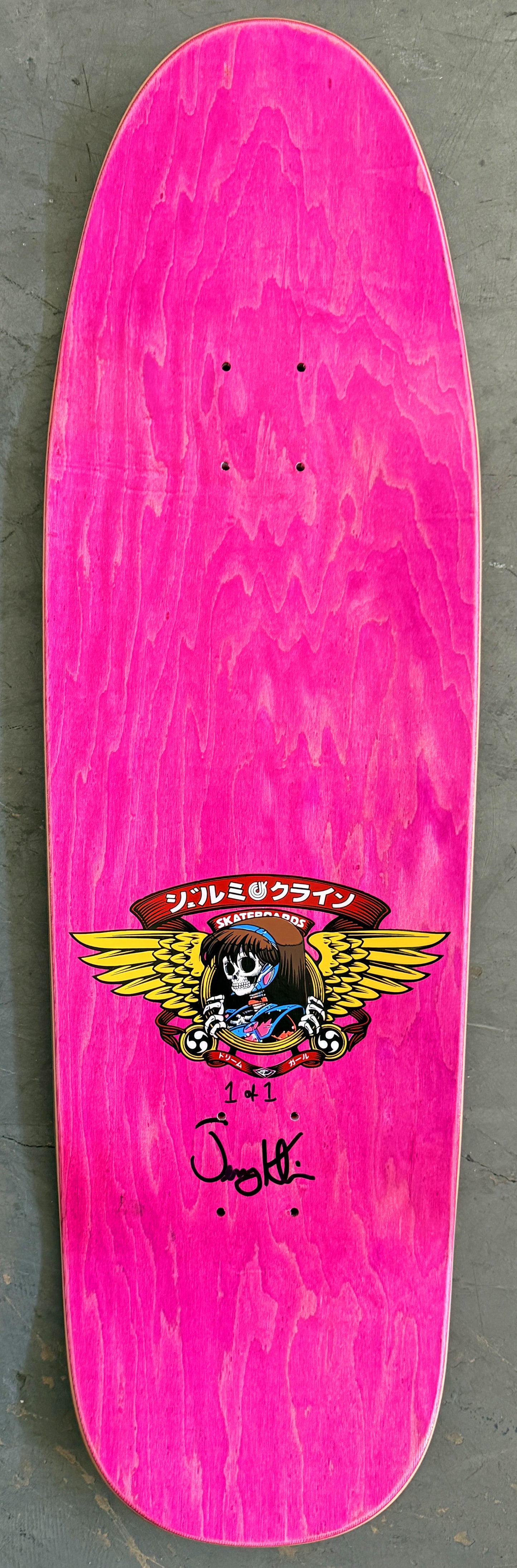 dream hawk PINK/BLACK 9.5 X 31.75 1 OF 1